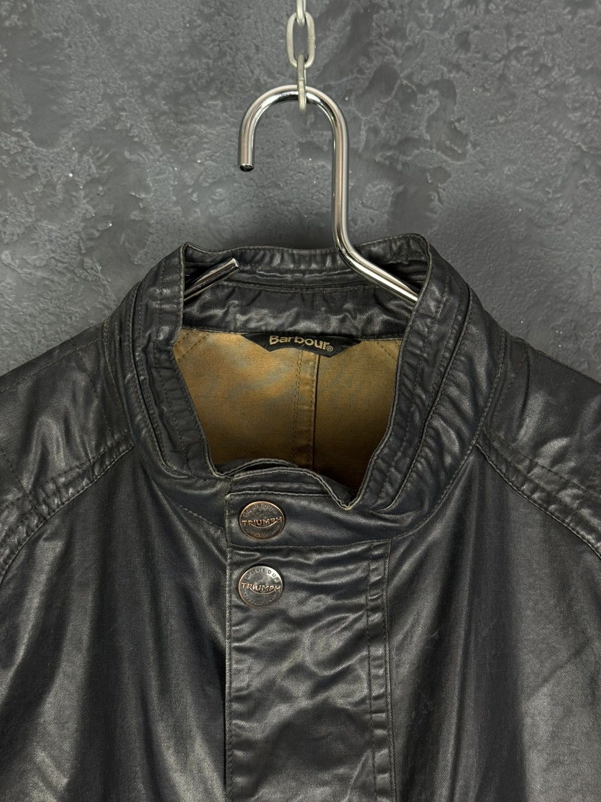 Barbour Barbour International Triumph Jacket Mens Waxed Cotton Size US L / EU 52-54 / 3 - 8 Thumbnail