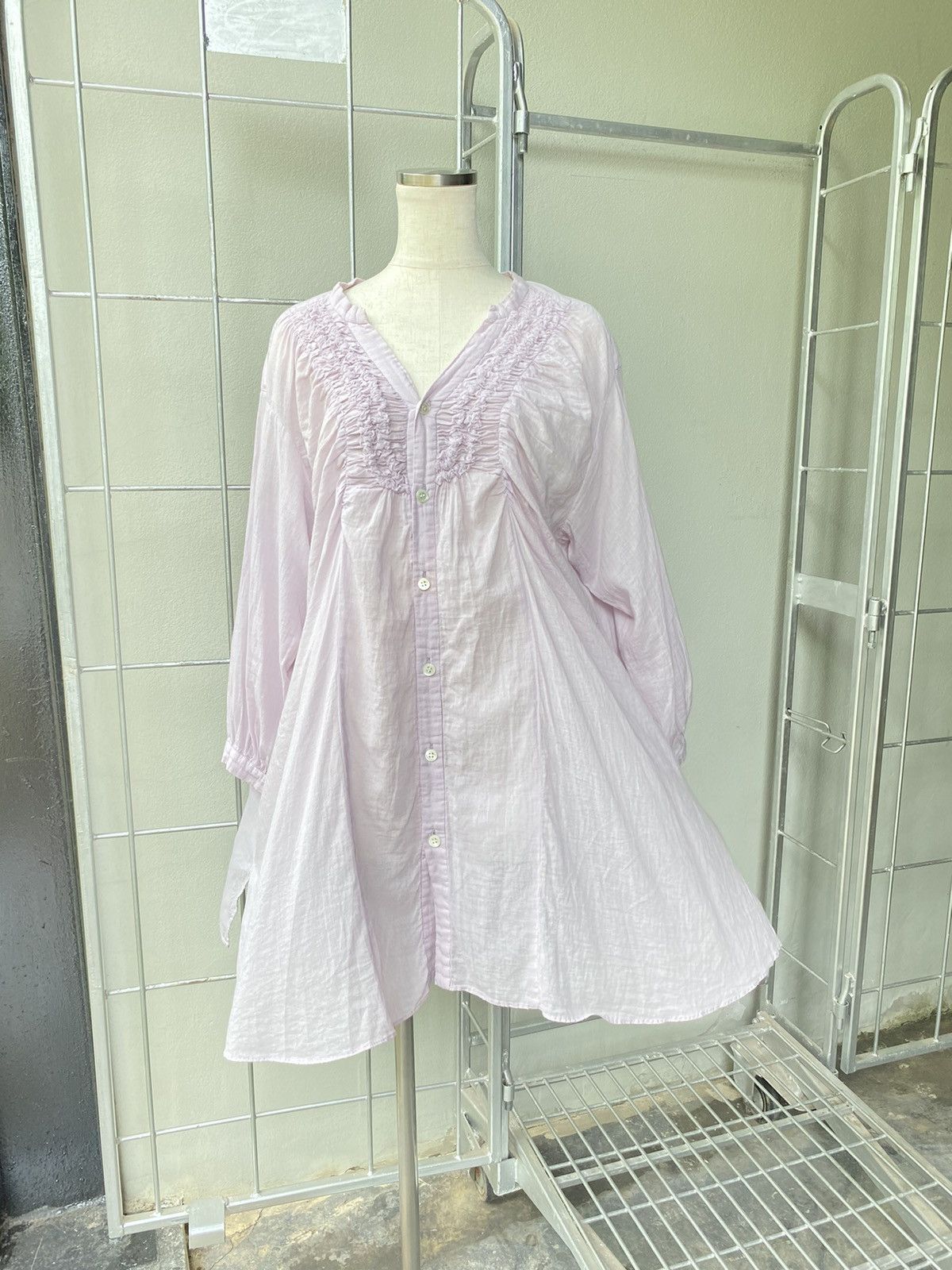 Issey Miyake Plantation light purple blouse Size ONE SIZE - 23 Thumbnail