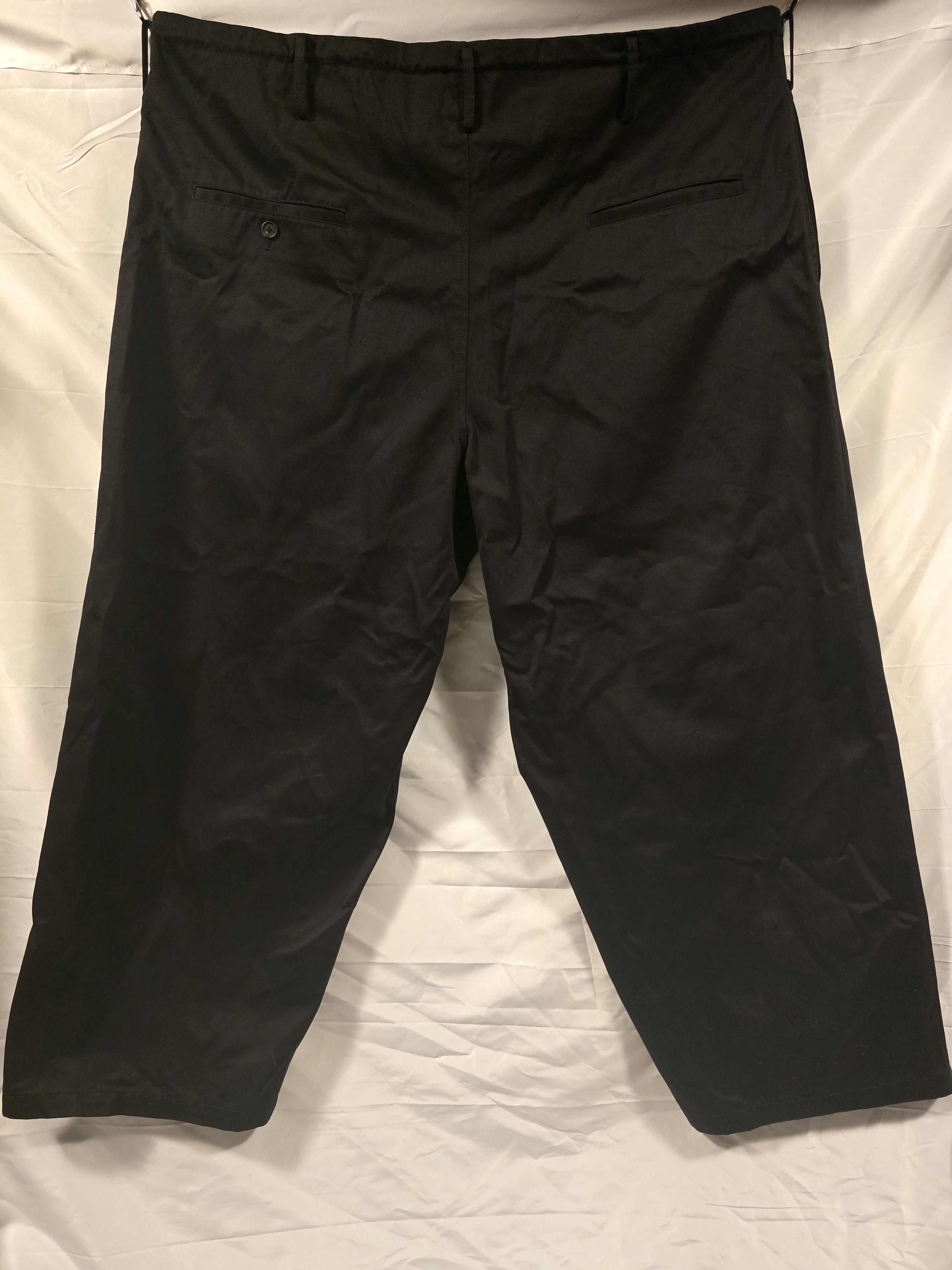 Yohji Yamamoto S'YTE WEPON CLOTH WAIST-STRING WIDE PANTS Size US 44 / EU 60 - 2 Thumbnail