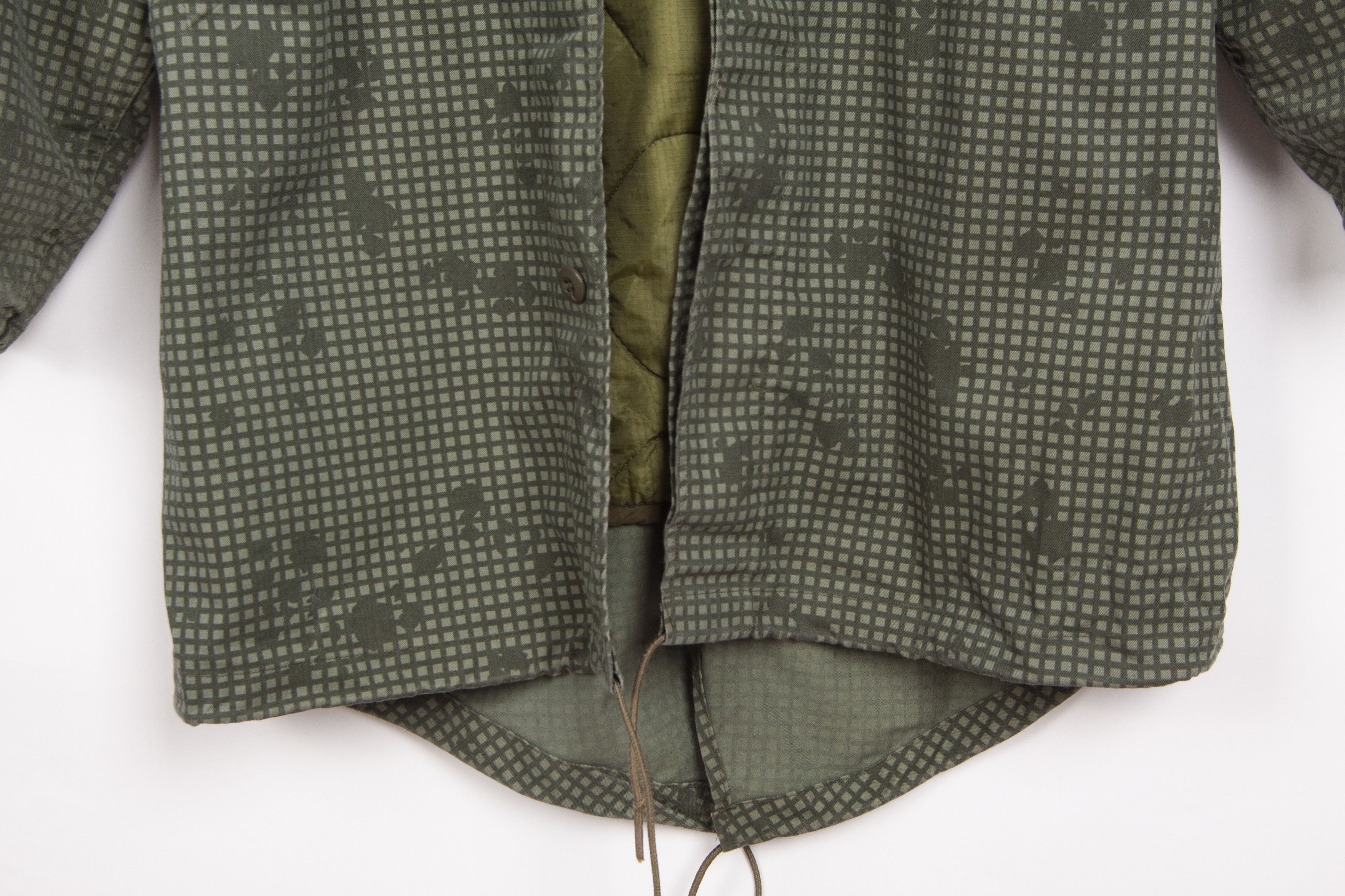 Vintage Vintage Parka Fishtail Night Camouflage Jacket Size US S / EU 44-46 / 1 - 7 Thumbnail