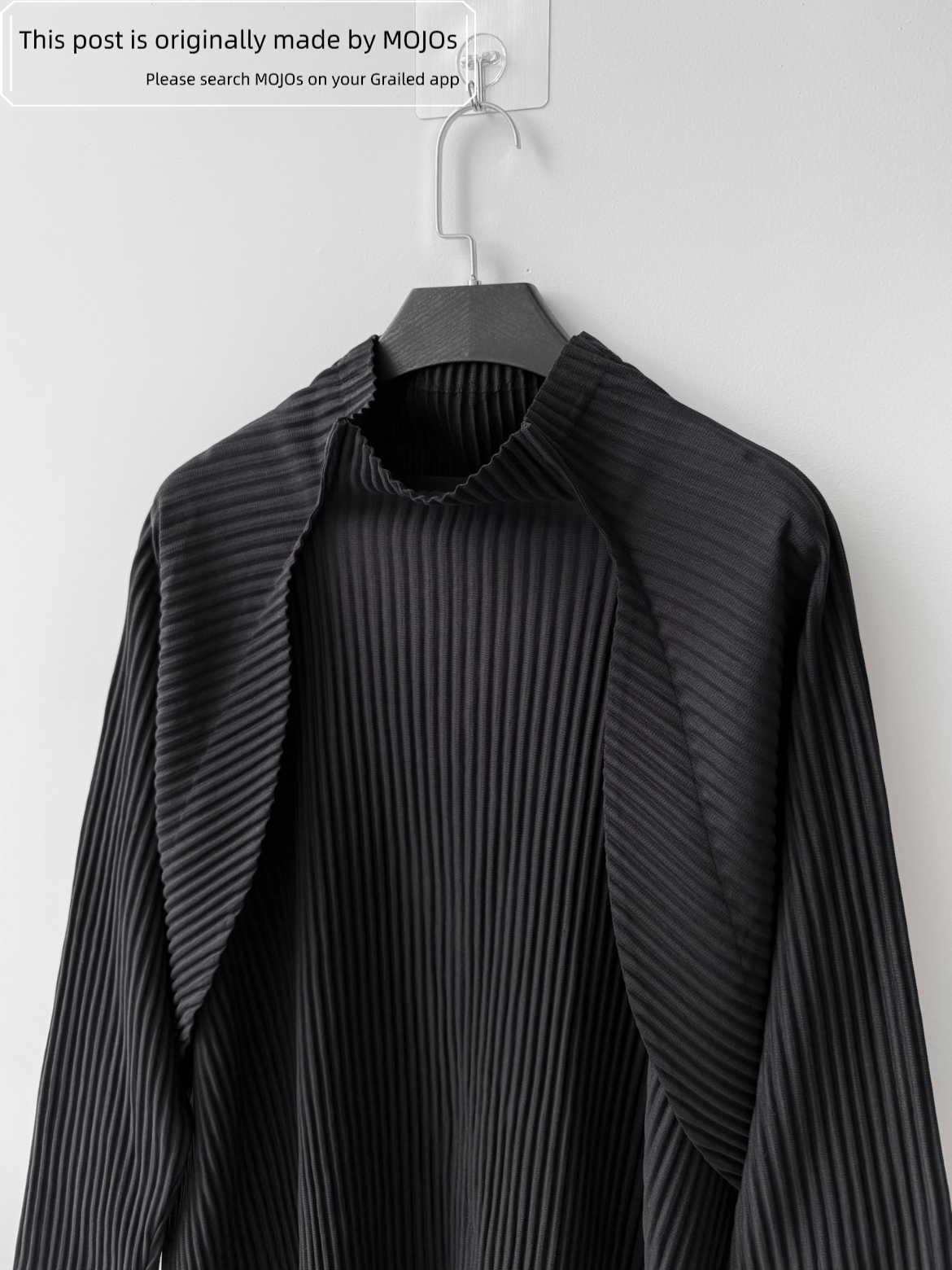 HOMME PLISSÉ ISSEY MIYAKE 23ss vase Vase Long Sleeve in Darkness Brown – SVRN