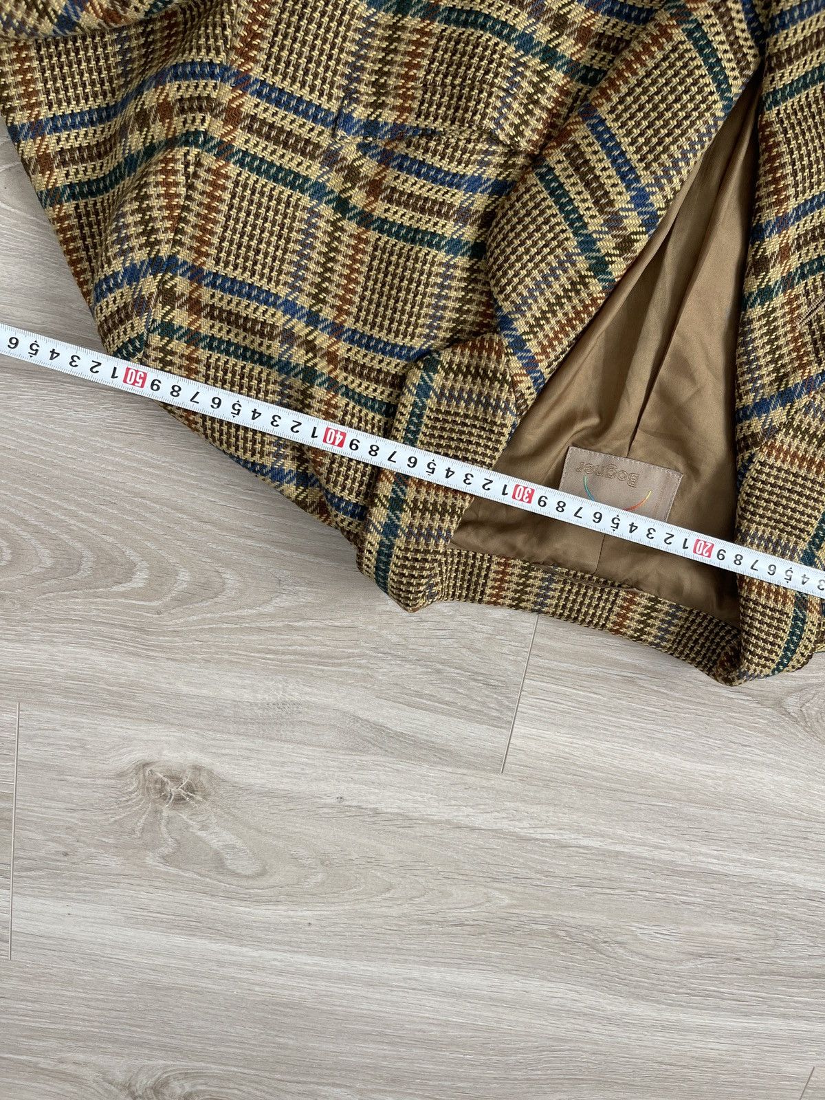 Bogner 🔥Bogner woman wool blazer tweed classic jacket Size XXL / US 16-18 / IT 52-54 - 8 Thumbnail