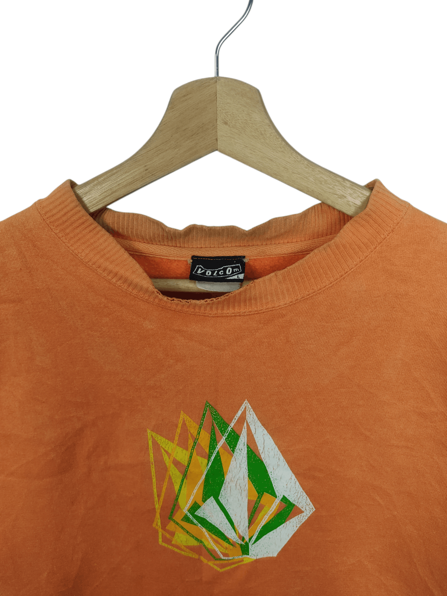 Vintage × Volcom Vintage Distressed Volcom Sweatshirt Size US L / EU 52-54 / 3 - 6 Thumbnail