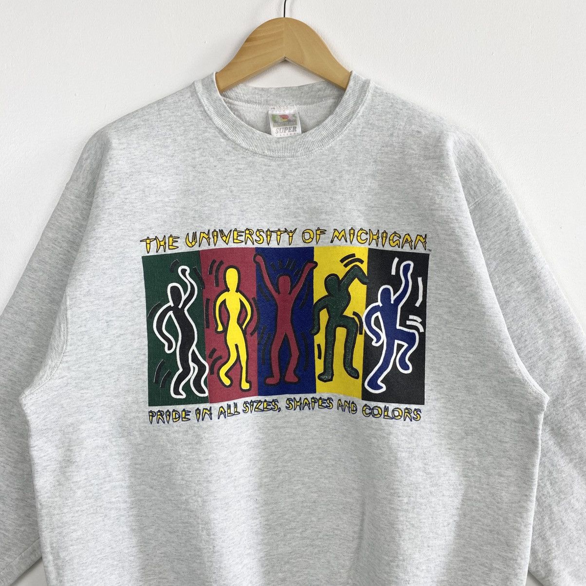 Keith Haring Vintage 90s Keith Haring Crewneck Sweatshirt Size US L / EU 52-54 / 3 - 2 Thumbnail