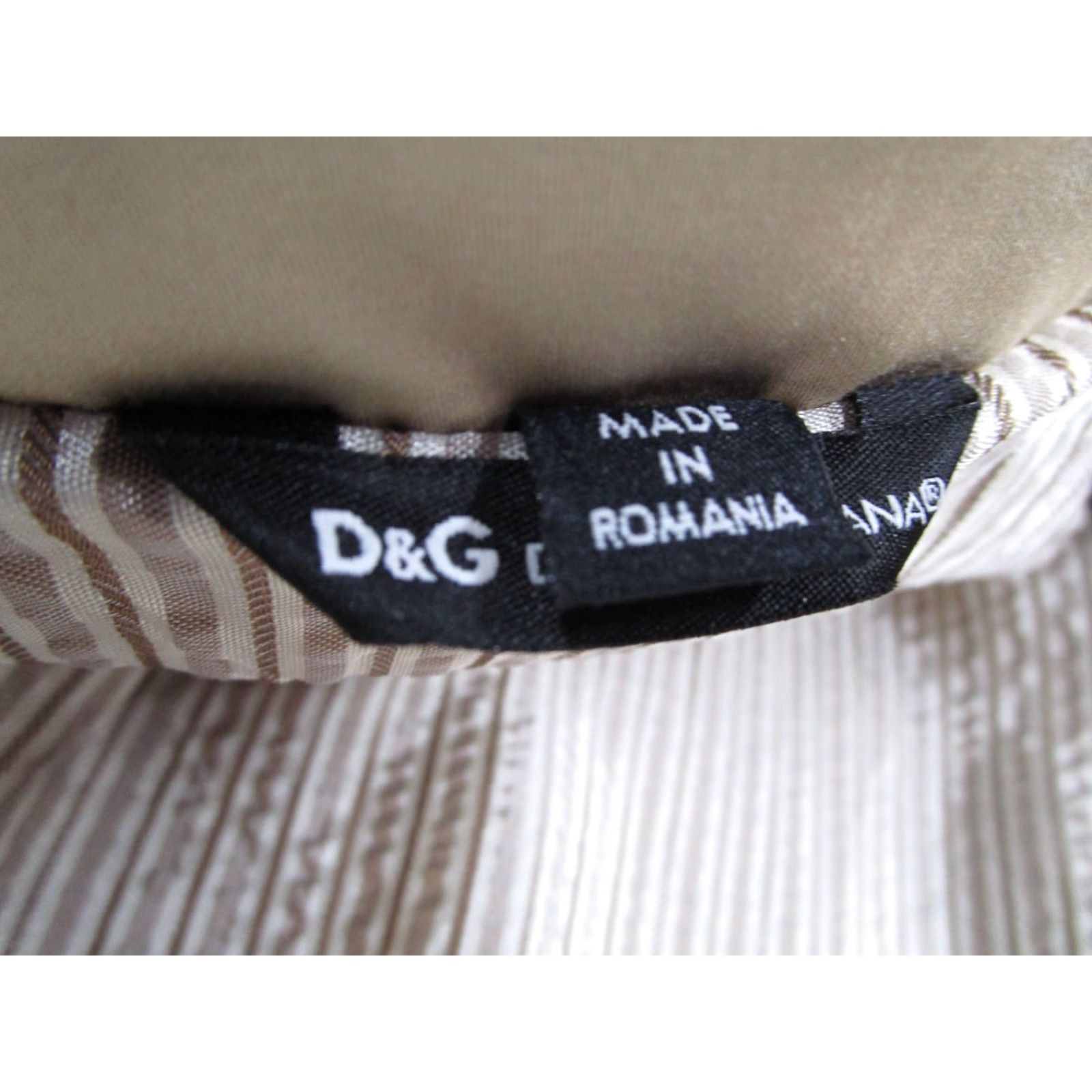 Dolce & Gabbana Dolce&Gabbana Blazer Men 42 Regular Beige Cotton 2-Button Sport Coat Classic Designer Size 42R - 3 Thumbnail