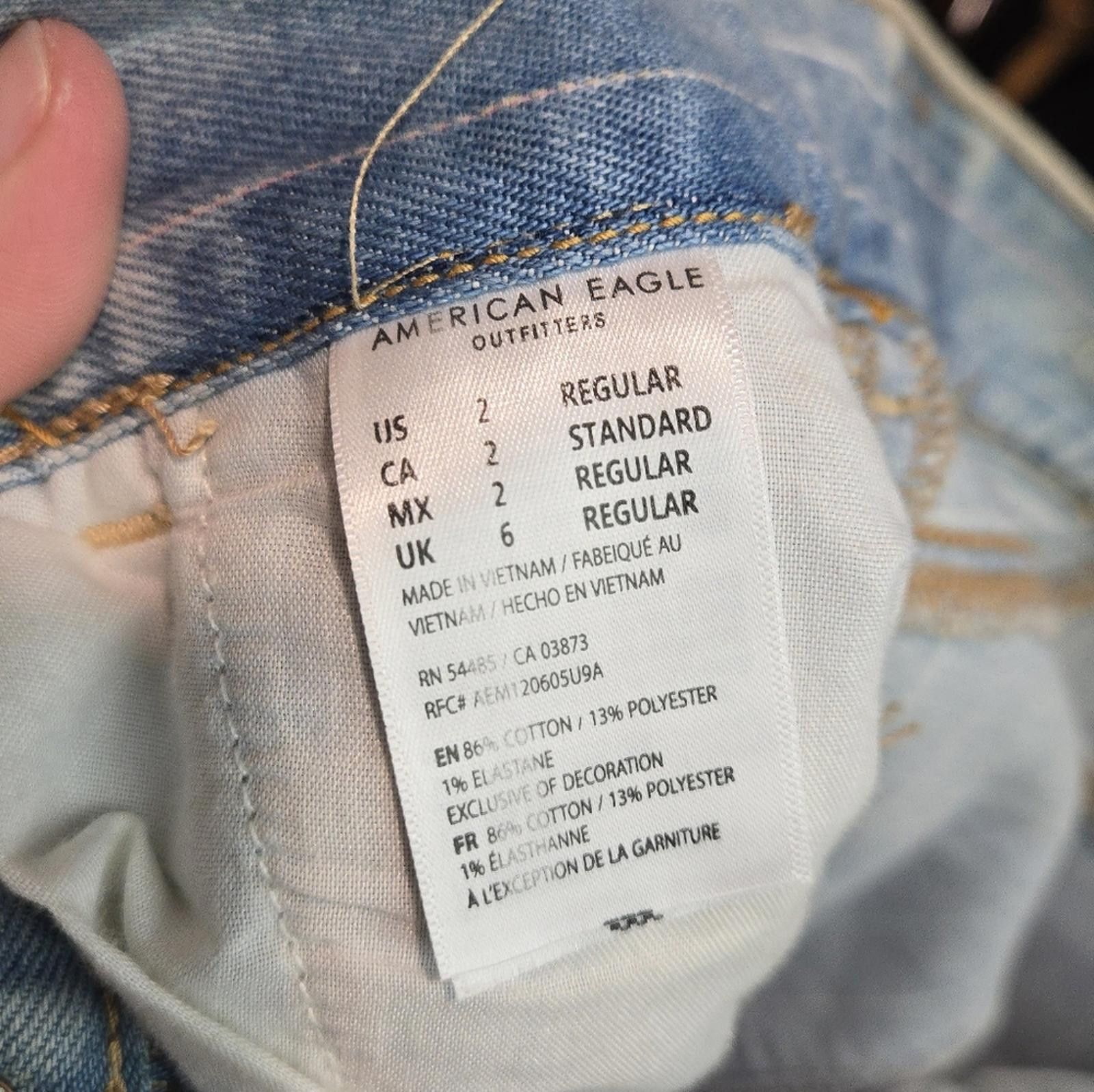 American Eagle Outfitters American Eagle Mom Jean Size 26" / US 2 / IT 38 - 7 Thumbnail