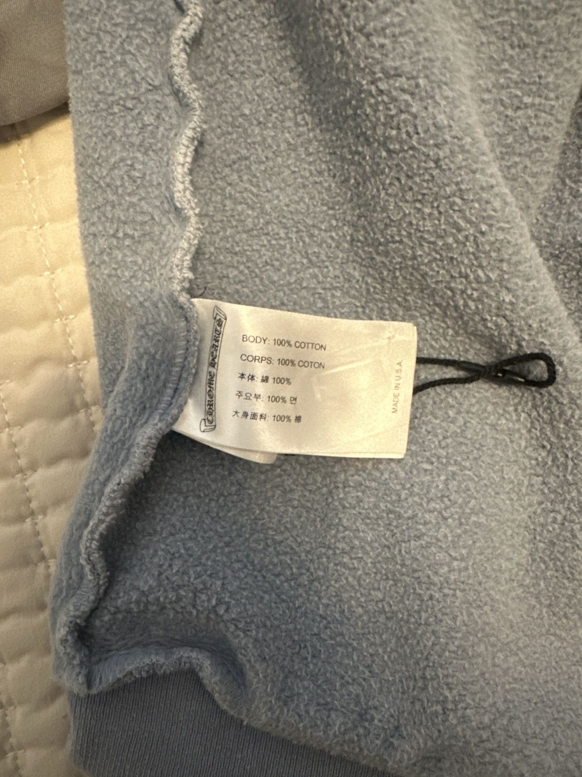Chrome Hearts Chrome Hearts X Drake Certified Washed Navy Hoodie Size US M / EU 48-50 / 2 - 14 Thumbnail
