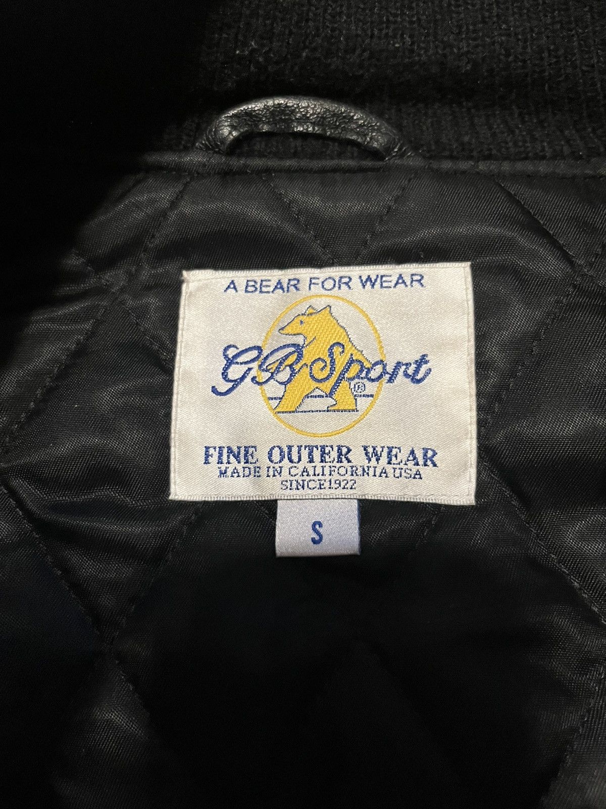 Golden Bear black golden bear varsity jacket Size US S / EU 44-46 / 1 - 3 Thumbnail