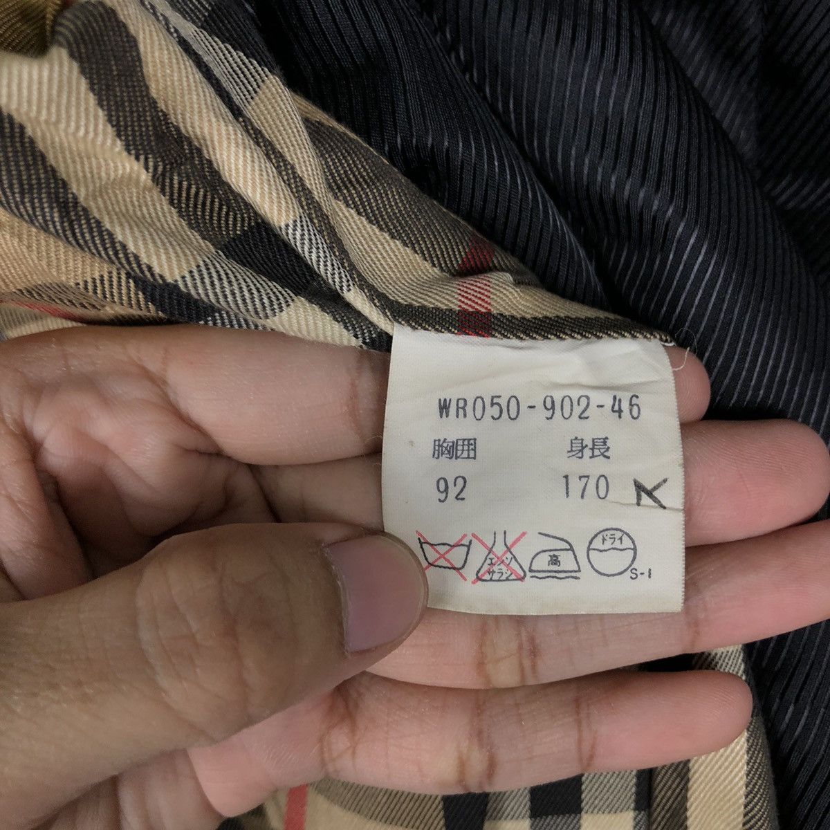 Japanese Brand 🔥VINTAGE LONG JACKET TRENCH NOVA CHECK DESIGN Size US M / EU 48-50 / 2 - 13 Thumbnail