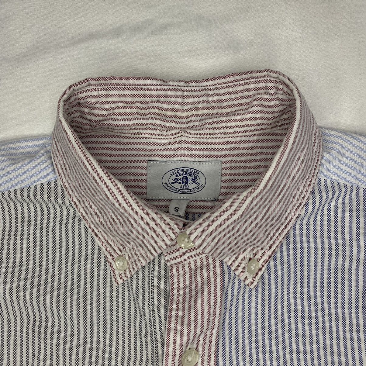 Bape One Point Logo Pinstripe Polo Size US S / EU 44-46 / 1 - 4 Thumbnail