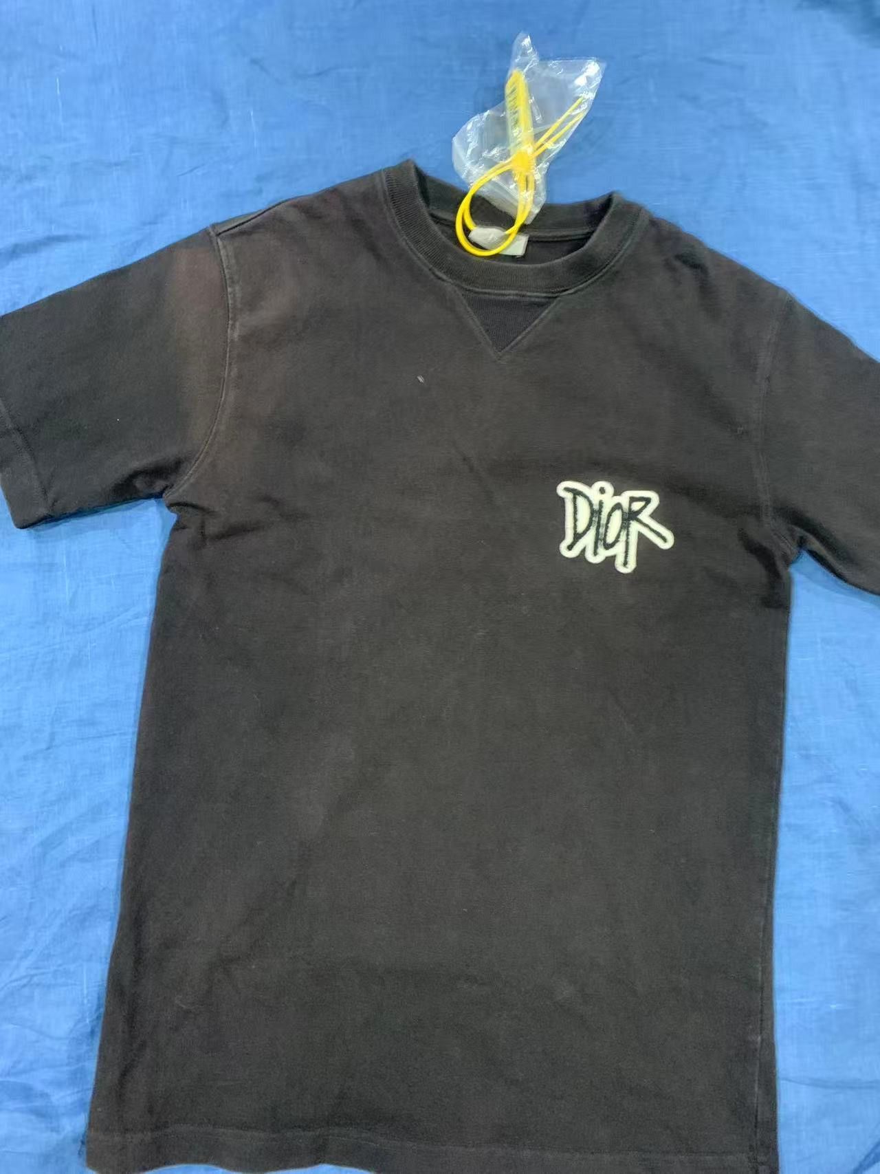 Dior Dior Stussy Velvet Short Sleeve Size US XS / EU 42 / 0 - 5 Thumbnail