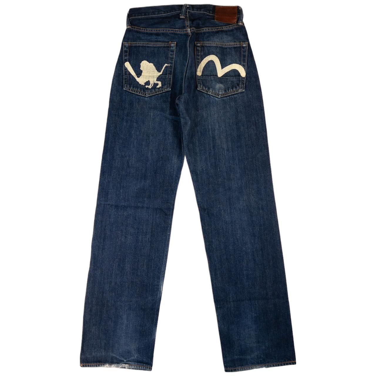 Evisu Vintage Evisu Japanese Monkey Bat Gull Denim Jeans Size W30 Size US 30 / EU 46 - 2 Thumbnail
