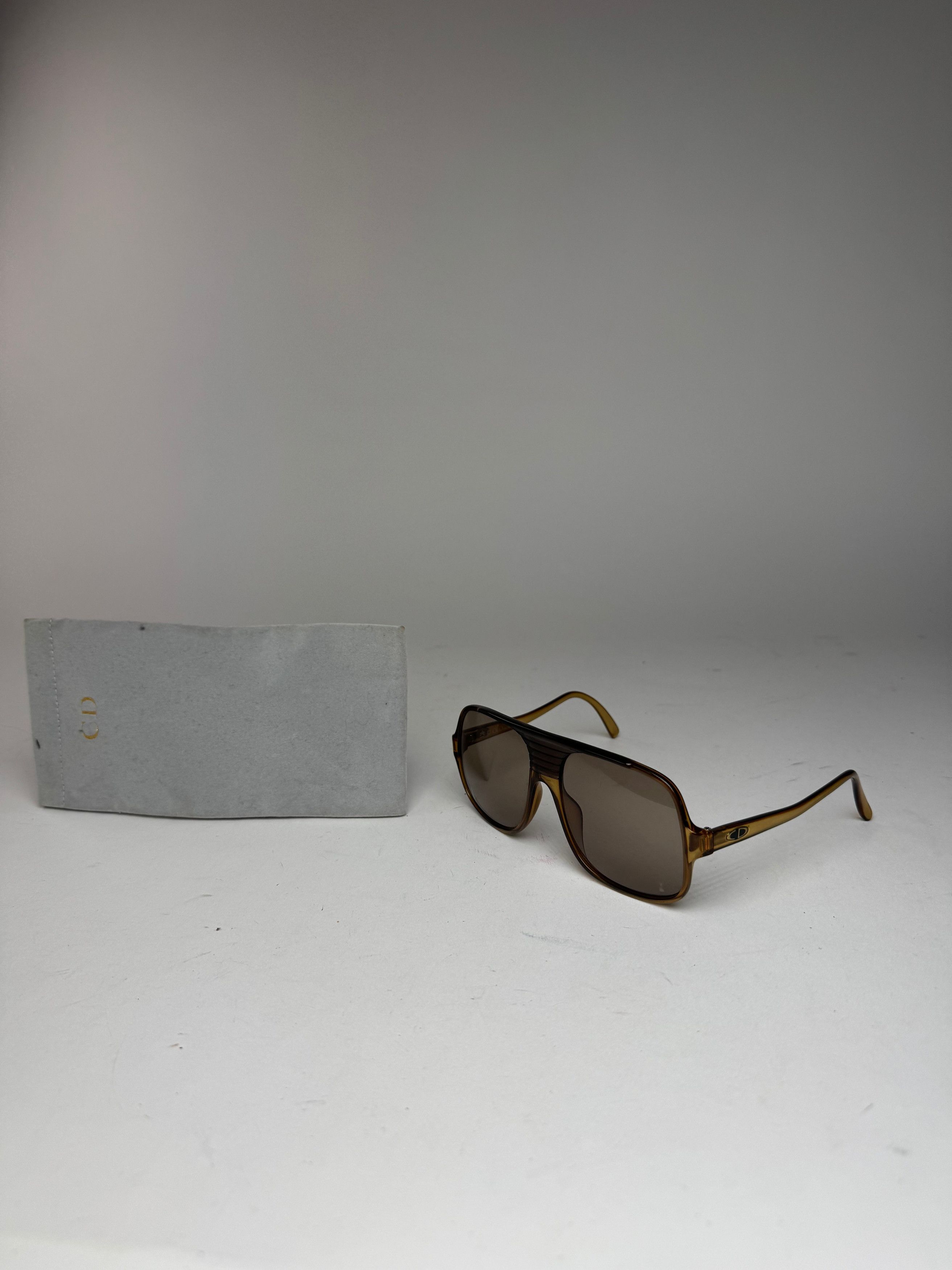 Dior Vintage Aviator Sunglasses brown Size ONE SIZE - 1 Thumbnail
