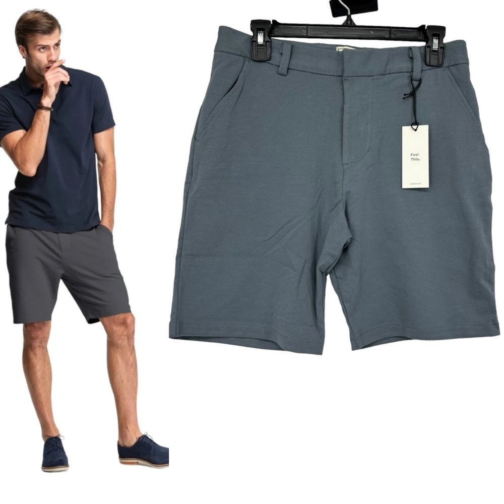 Other SWET TAILOR THE EVERYDAY CHINO SHORTS GREY MENS SIZE 29 Size US 29 - 1 Thumbnail