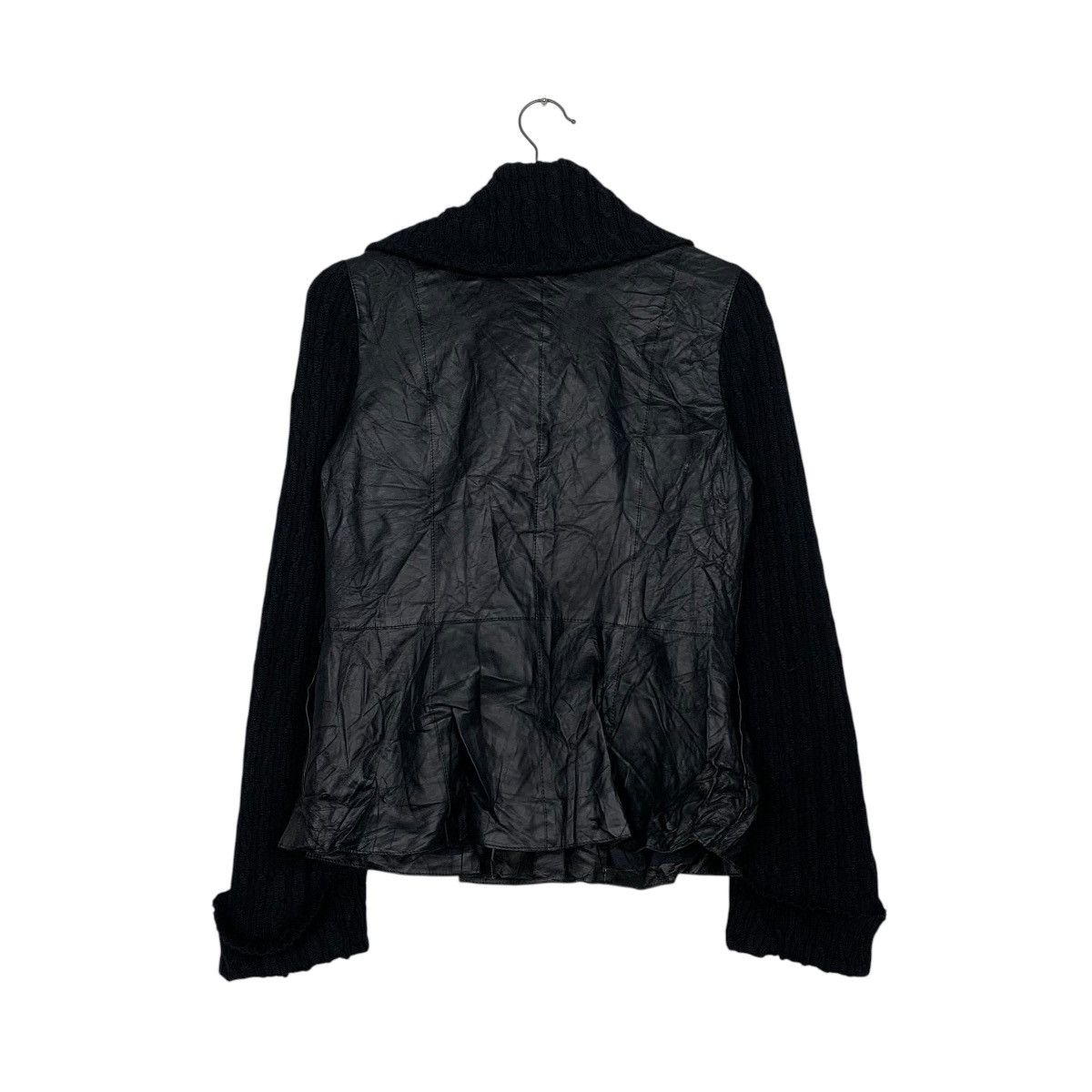 Japanese Brand Lanvin Leather Jacket Size S / US 4 / IT 40 - 7 Thumbnail