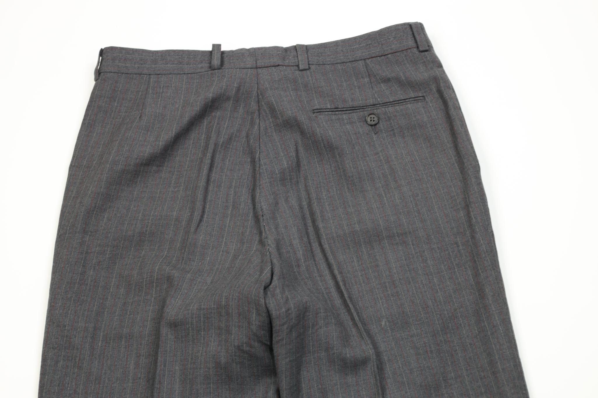 Vintage Vintage 60s 70s Streetwear Striped Wide Leg Chino Pants USA Size US 32 / EU 48 - 11 Thumbnail