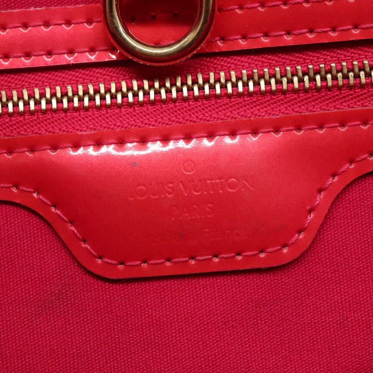 Louis Vuitton LOUIS VUITTON Vernis Wilshire Boulevard Hand Bag Rose Pop Size ONE SIZE - 14 Thumbnail