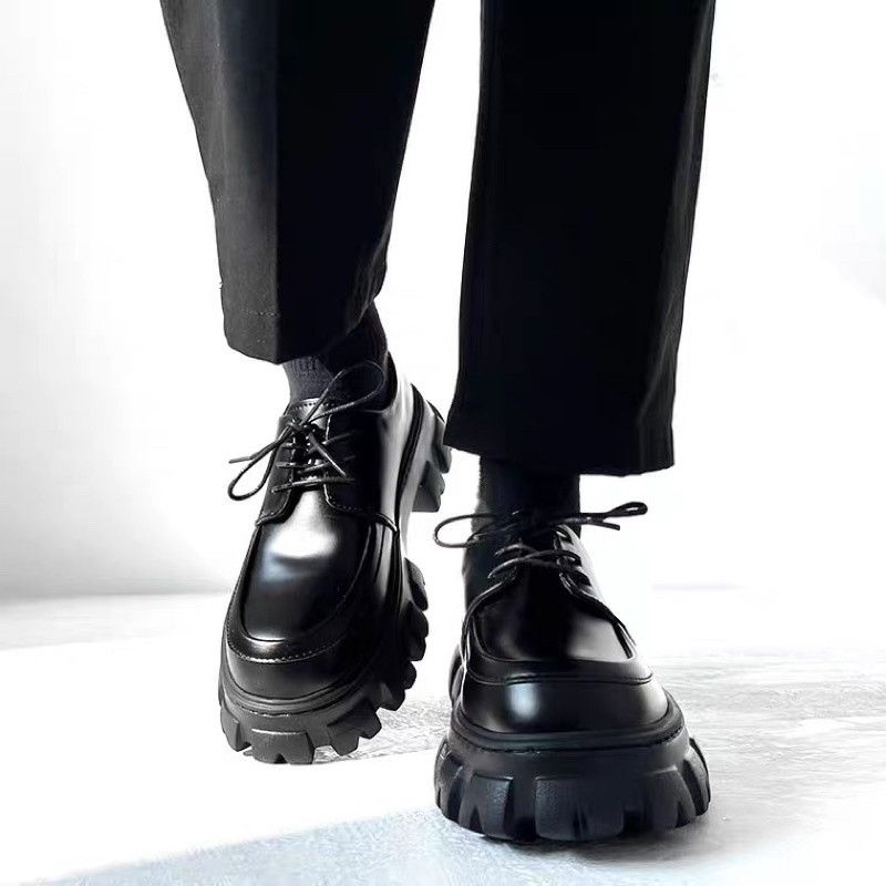 Designer Hatton Black Platform Loafer Size US 9 / EU 42 - 2 Thumbnail