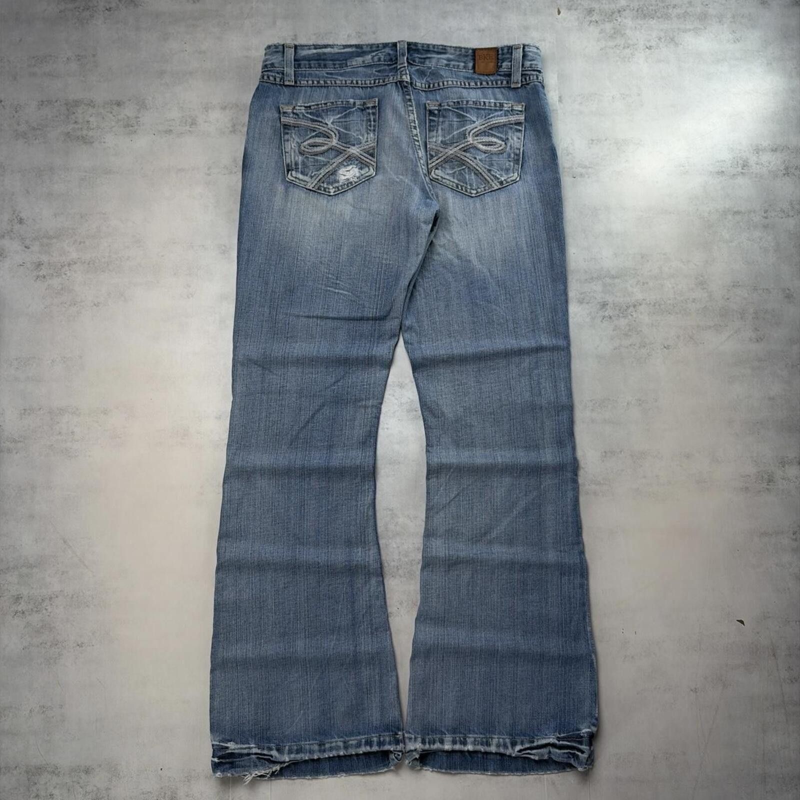 BKE Y2K Light Wash BKE Grunge Bootcut Denim Jeans Size 31" - 1 Thumbnail