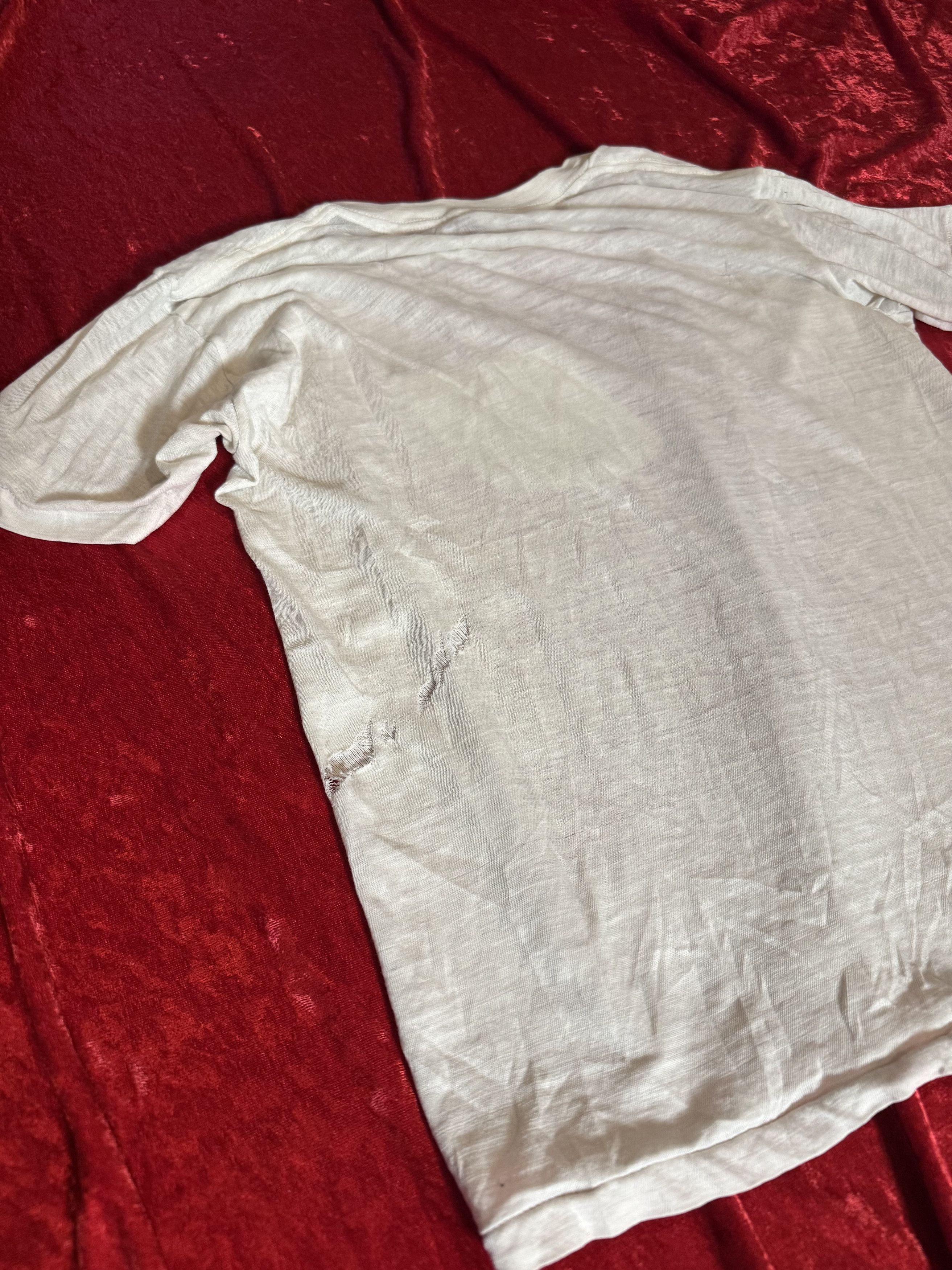 Vintage Vintage White Threadbare Shirt 50/50 Size US XS / EU 42 / 0 - 3 Thumbnail