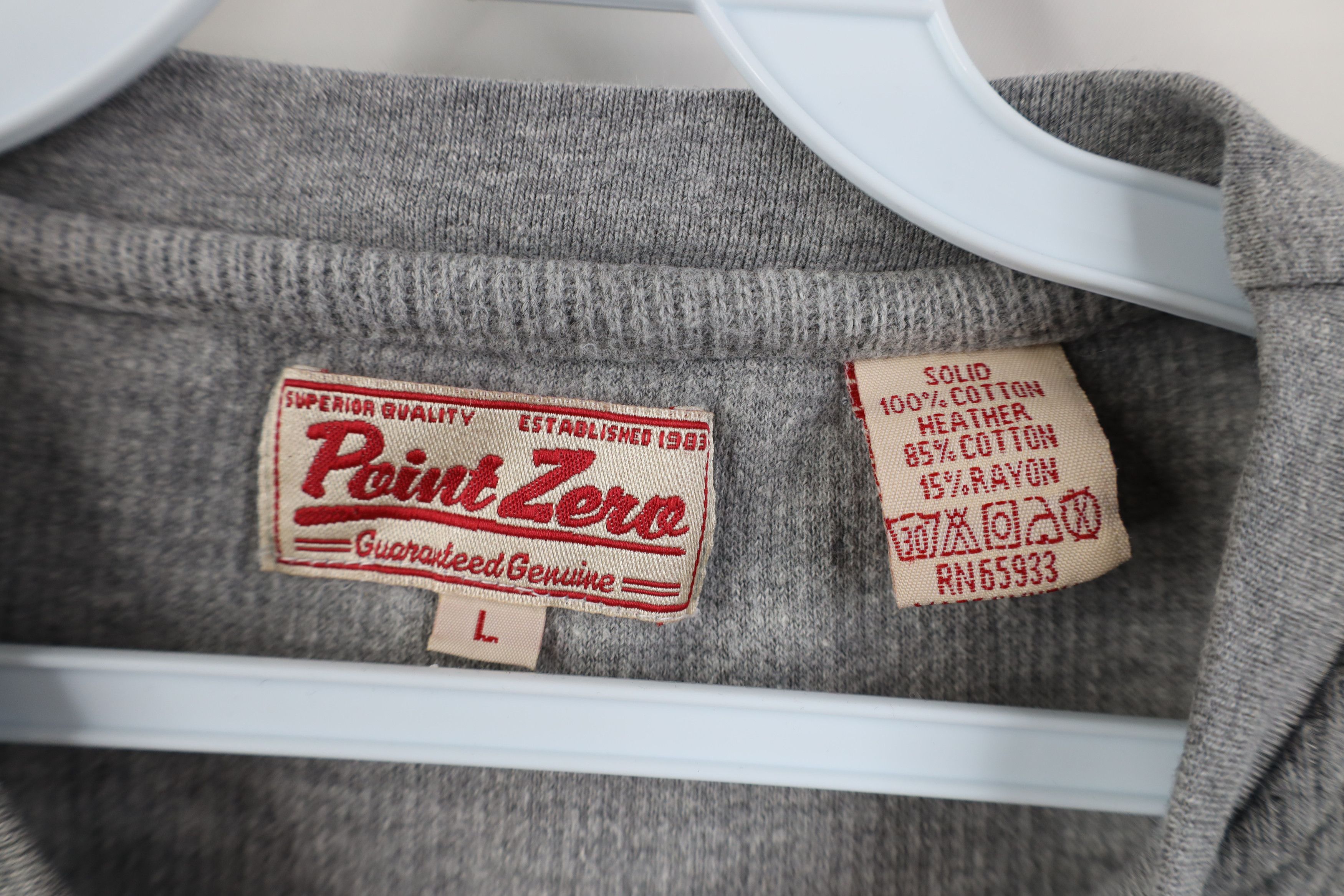 Vintage Vintage 90s Y2K Streetwear Cropped Boxy Long Sleeve T-Shirt Size L / US 10 / IT 46 - 6 Thumbnail