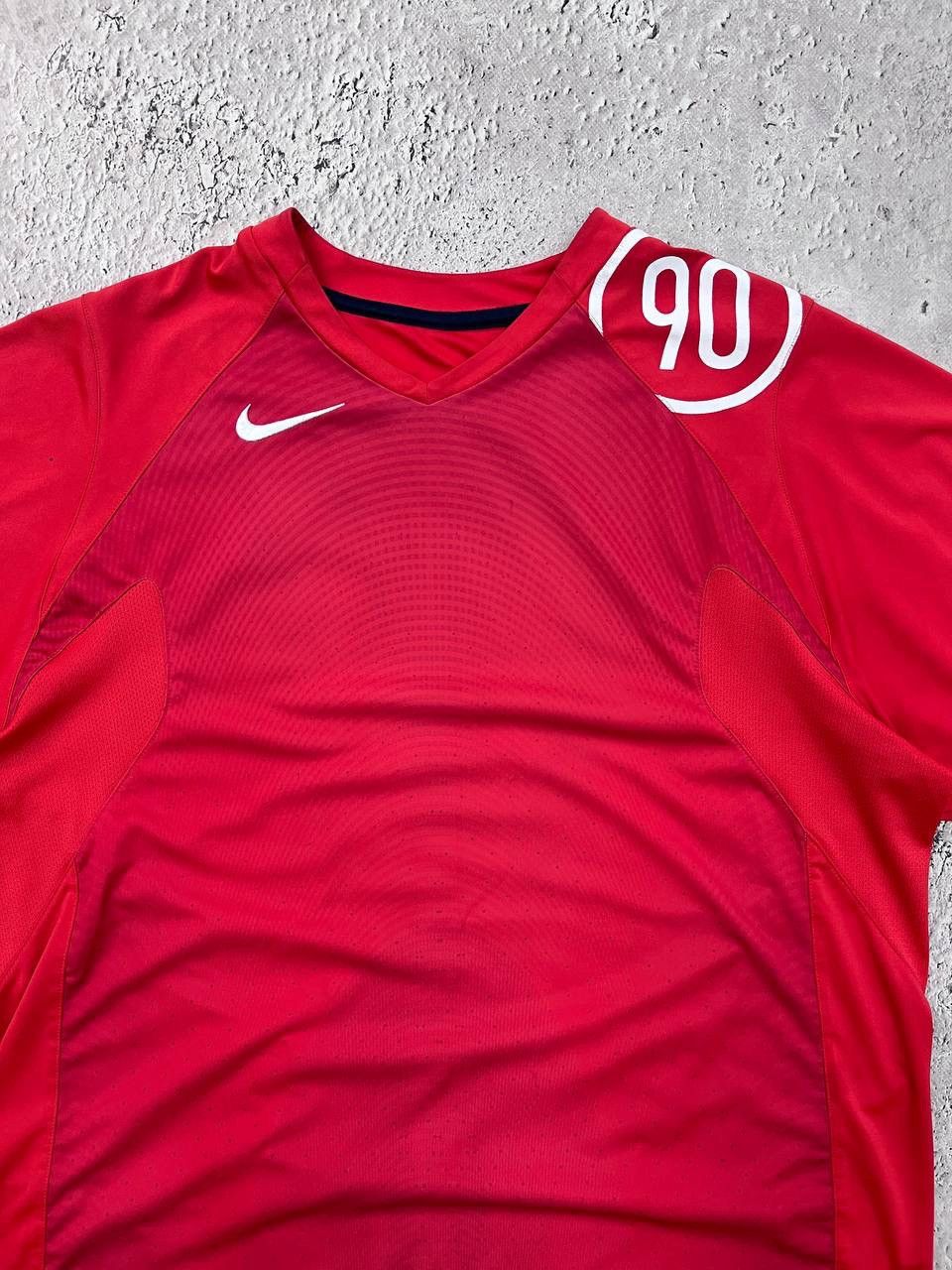 Nike × Vintage Vintage Nike Total 90 Soccer Jersey T-Shirt Y2K Big Logo Size US M / EU 48-50 / 2 - 3 Thumbnail