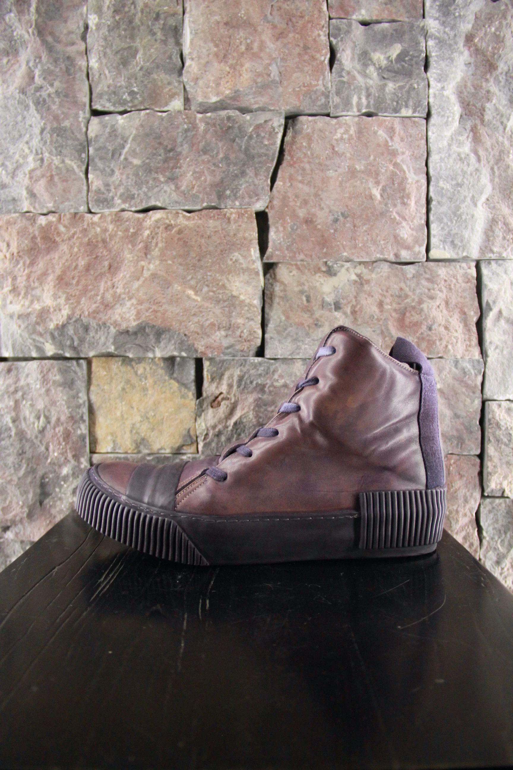 Boris Bidjan Saberi Boris Bidjan Saberi Purple Sneakers Men 9 Size US 9 / EU 42 - 1 Thumbnail