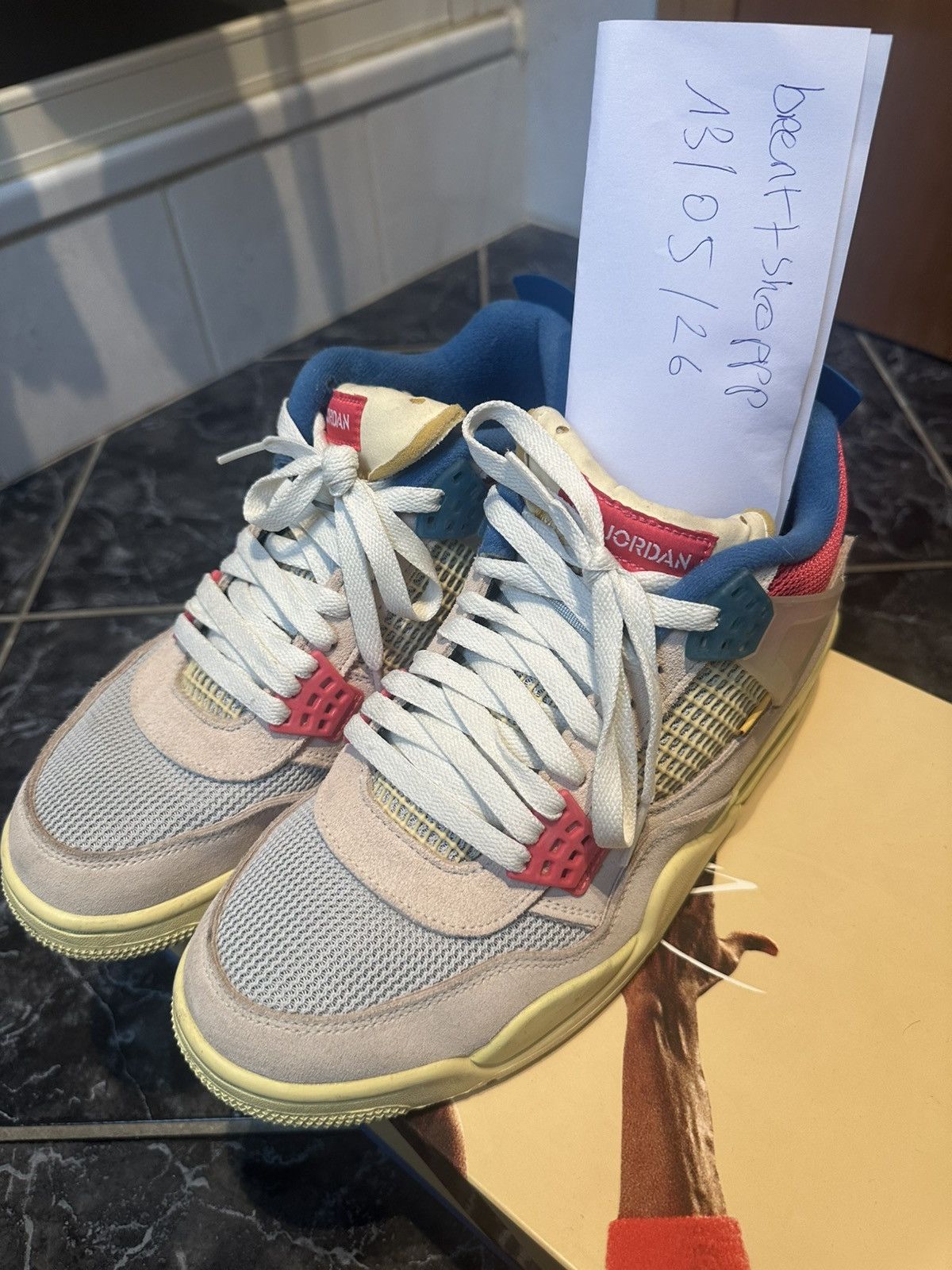 Jordan Brand × Union LA Jordan 4 Guava Ice Union LA Size US 8.5 / EU 41-42 - 12 Thumbnail