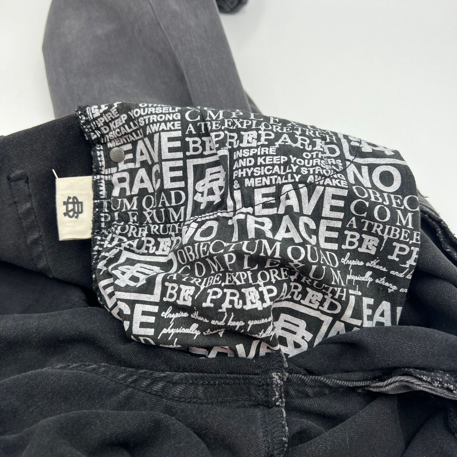 Other Strivers Row Tupelo Distressed Jeans Black Gray Size US 40 / EU 56 - 8 Thumbnail