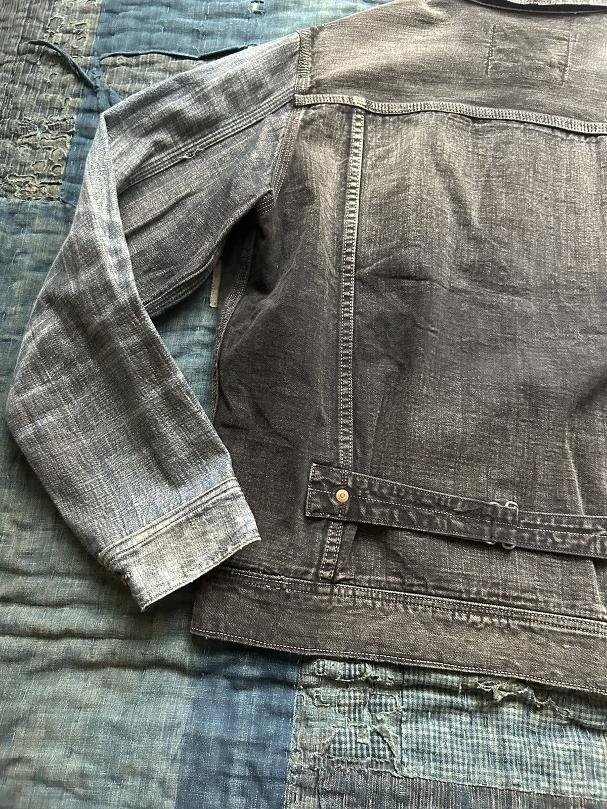 Kapital × Kapital Kountry Kapital black and indigo denim 1st jacket Size US S / EU 44-46 / 1 - 8 Thumbnail