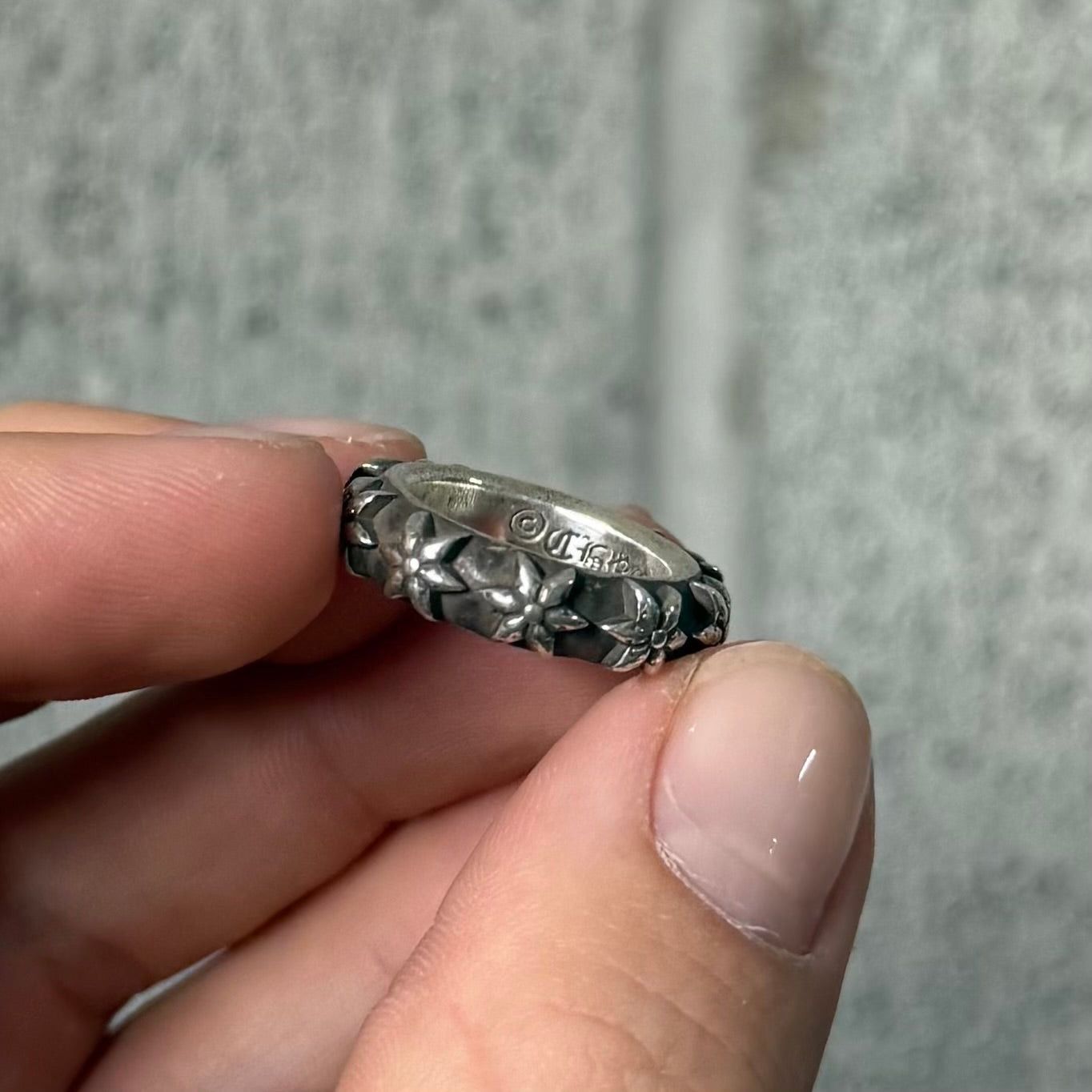 Chrome Hearts Chrome Hearts Star Band Ring Size ONE SIZE - 5 Thumbnail
