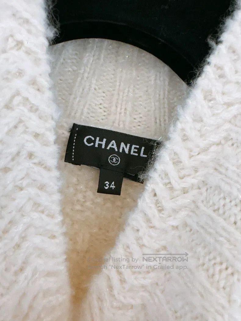 Chanel Chanel 23N Ski Series Beige Cashmere Sweater Size XXS / US 00 / IT 34 - 7 Thumbnail