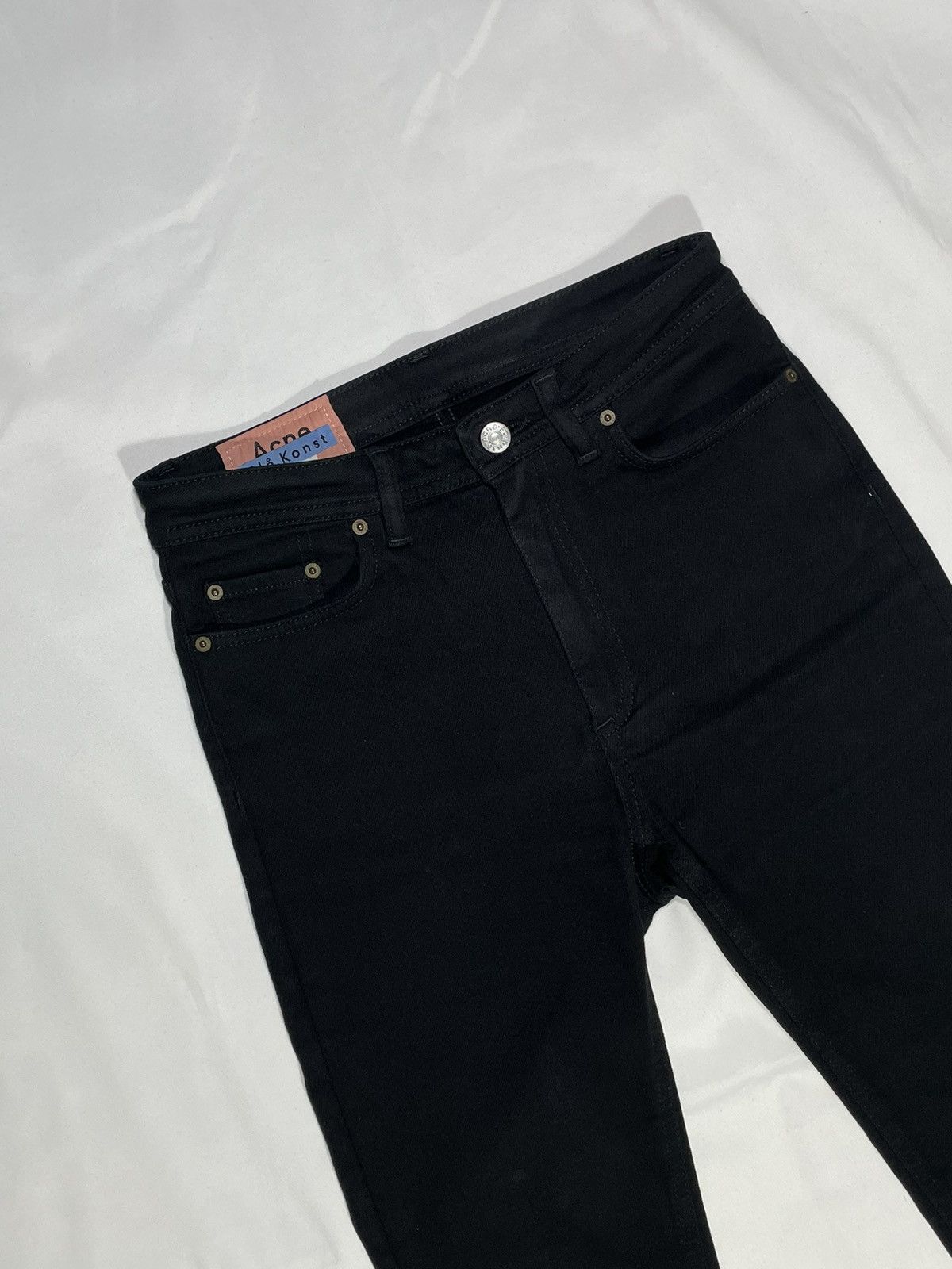 Acne Studios Acne Studios Peg Blk jeans Size 27" / US 4 / IT 40 - 2 Thumbnail