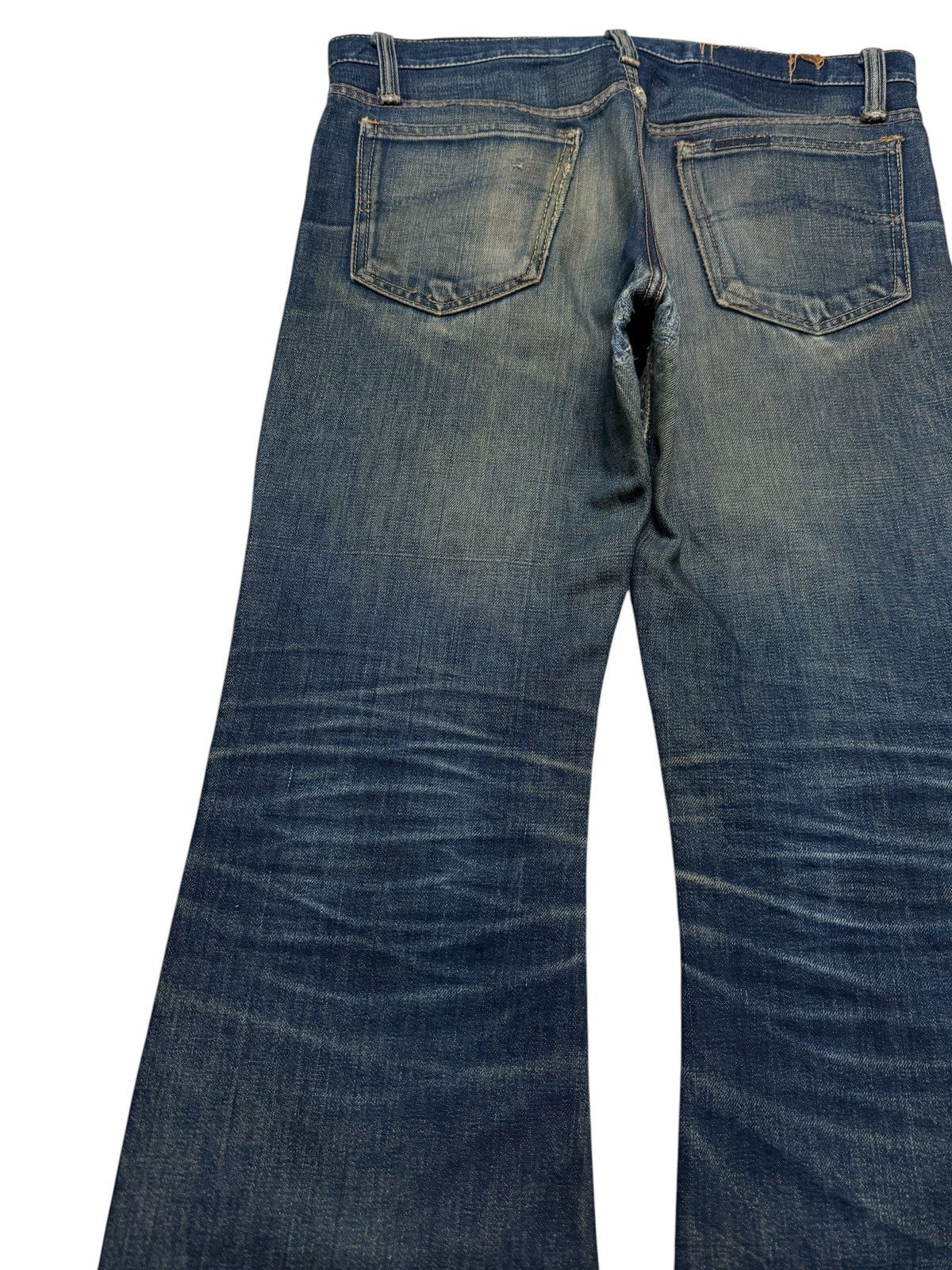 If Six Was Nine TRUE 70s-80s BOBSON WHISKER BELL BOTTOM BOOTCUT RUSTY MUD Size US 32 / EU 48 - 11 Thumbnail