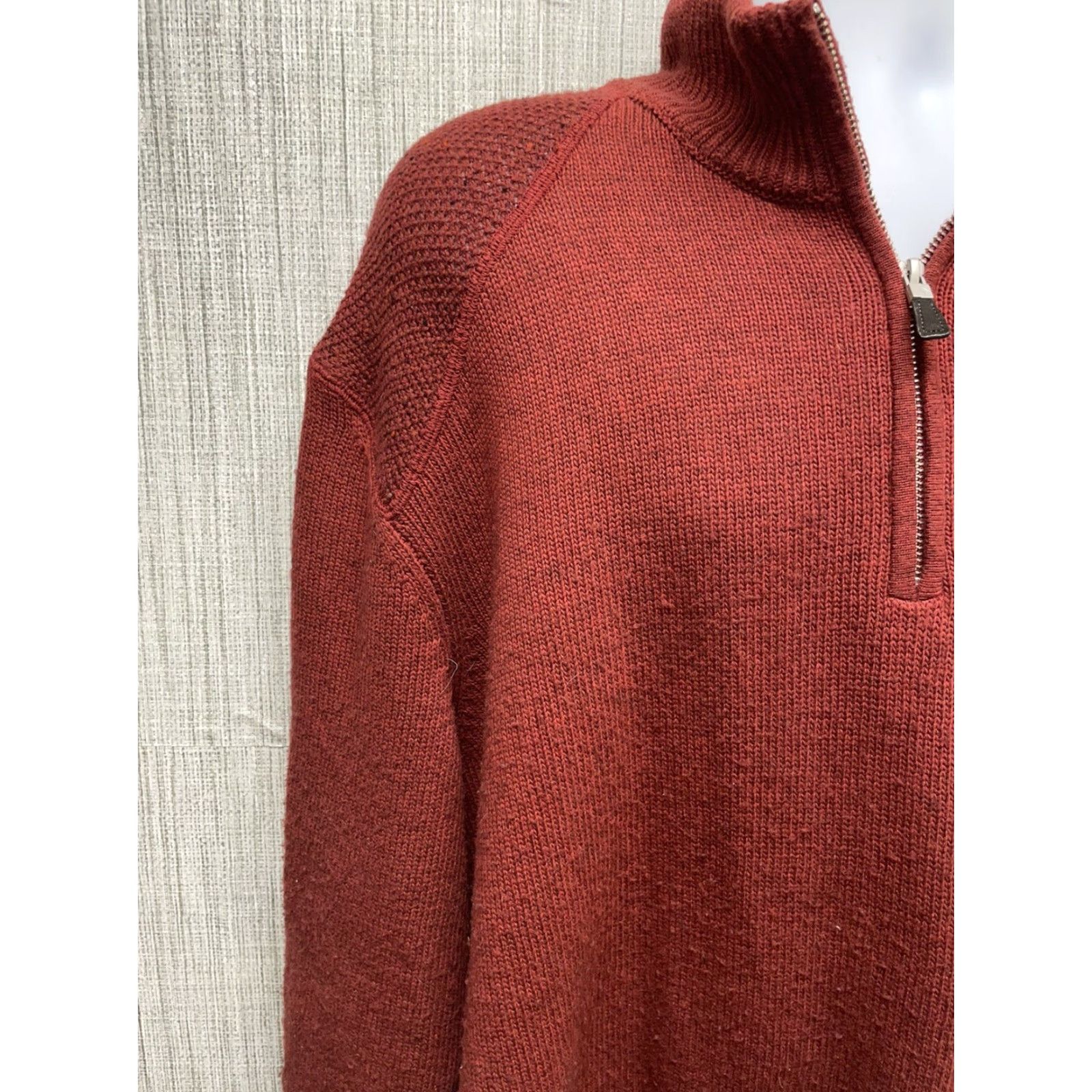 Orvis Orvis Red Wool Pullover Sweater Mens XL Size US XL / EU 56 / 4 - 5 Thumbnail