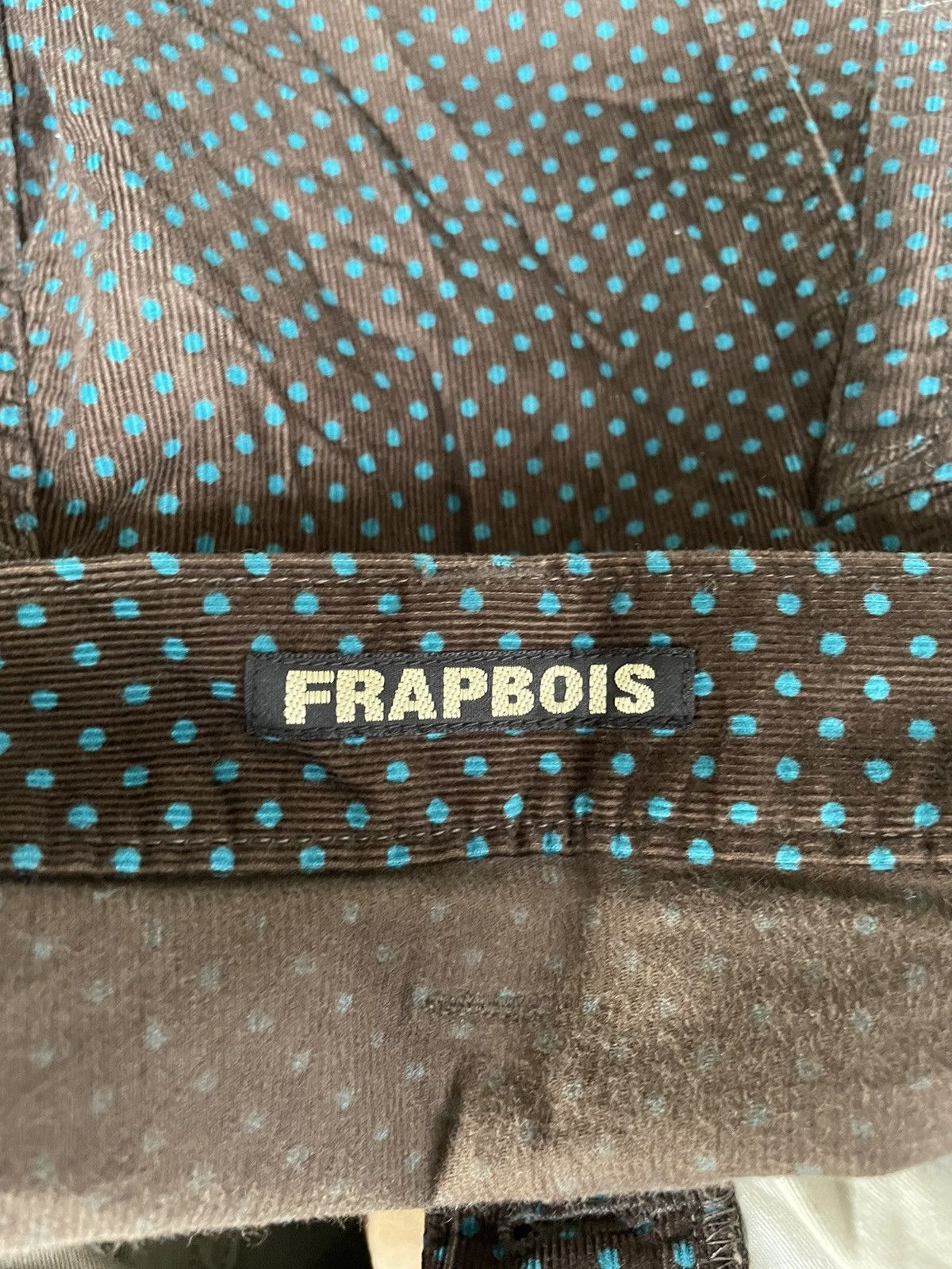 Frapbois Vintage Frapbois Drop Crotch Polka Dot Corduroy Light Pants Size US 31 - 19 Thumbnail
