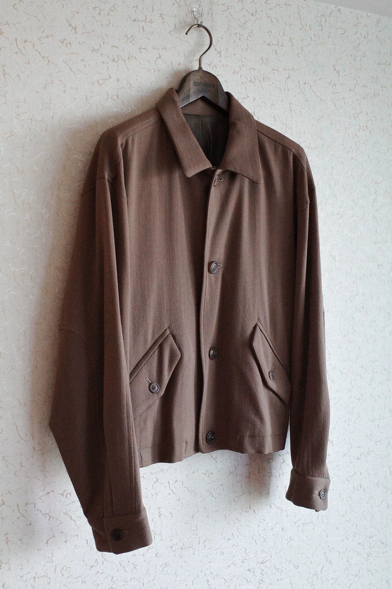 Issey Miyake Issey Miyake 90s Scimitar Sleeve Wool Bomber Jacket Set Size US M / EU 48-50 / 2 - 2 Thumbnail
