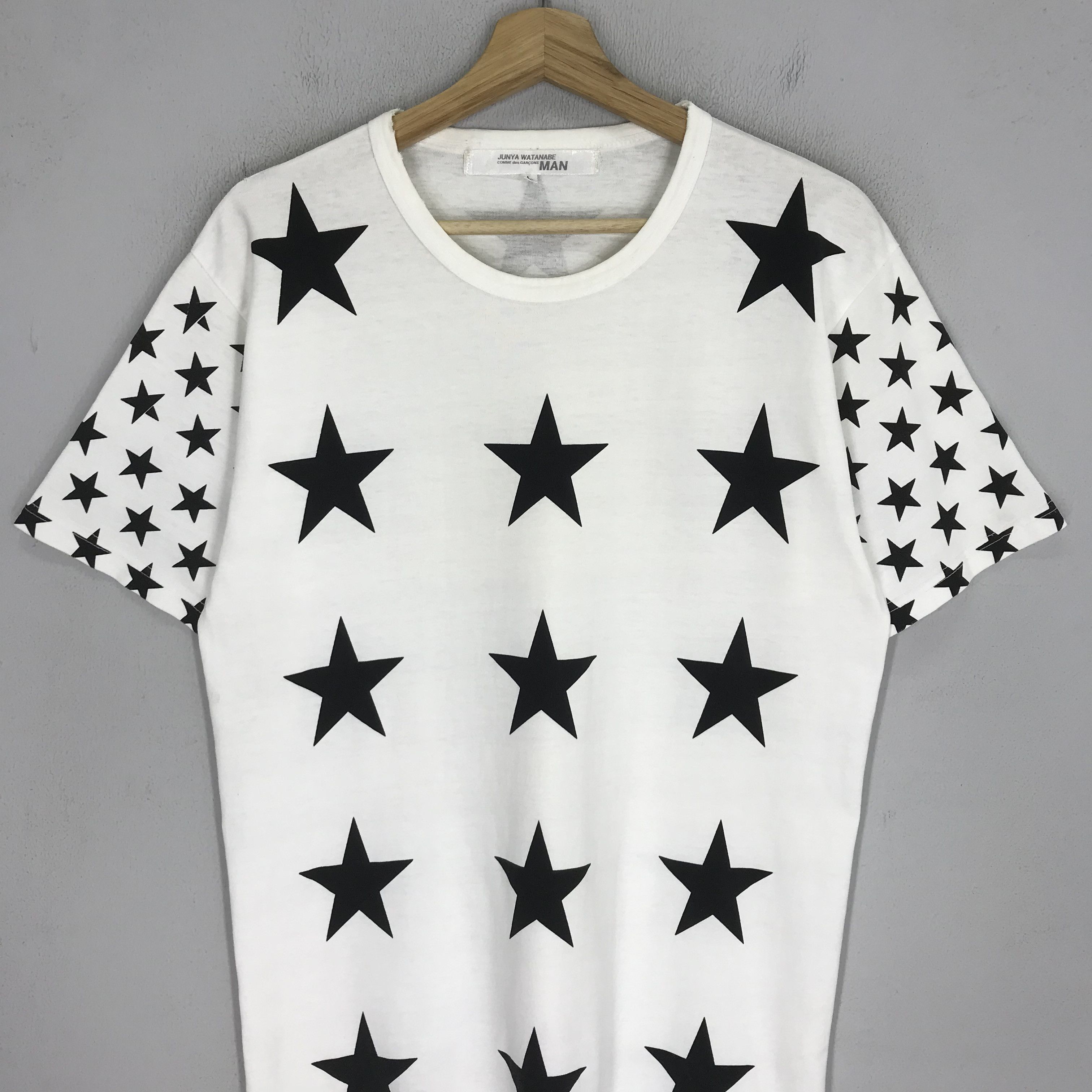 Comme des Garcons Vintage Junya Watanabe Comme Des Garcons Man Star Grahic Size US L / EU 52-54 / 3 - 3 Thumbnail