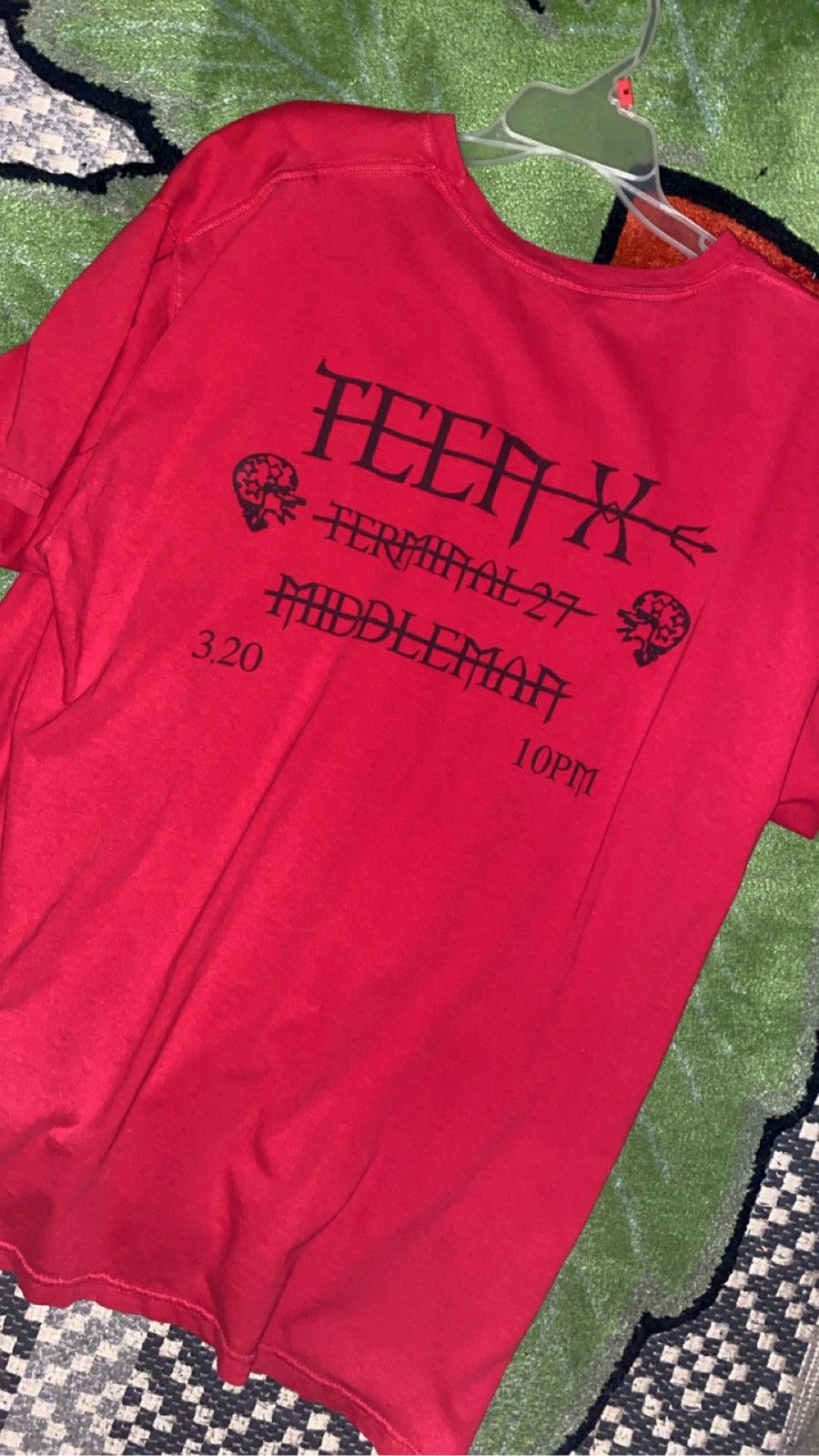 Ken Carson [RARE] Ken Carson x Terminal 27 x Middleman T-Shirt Size US XL / EU 56 / 4 - 2 Thumbnail