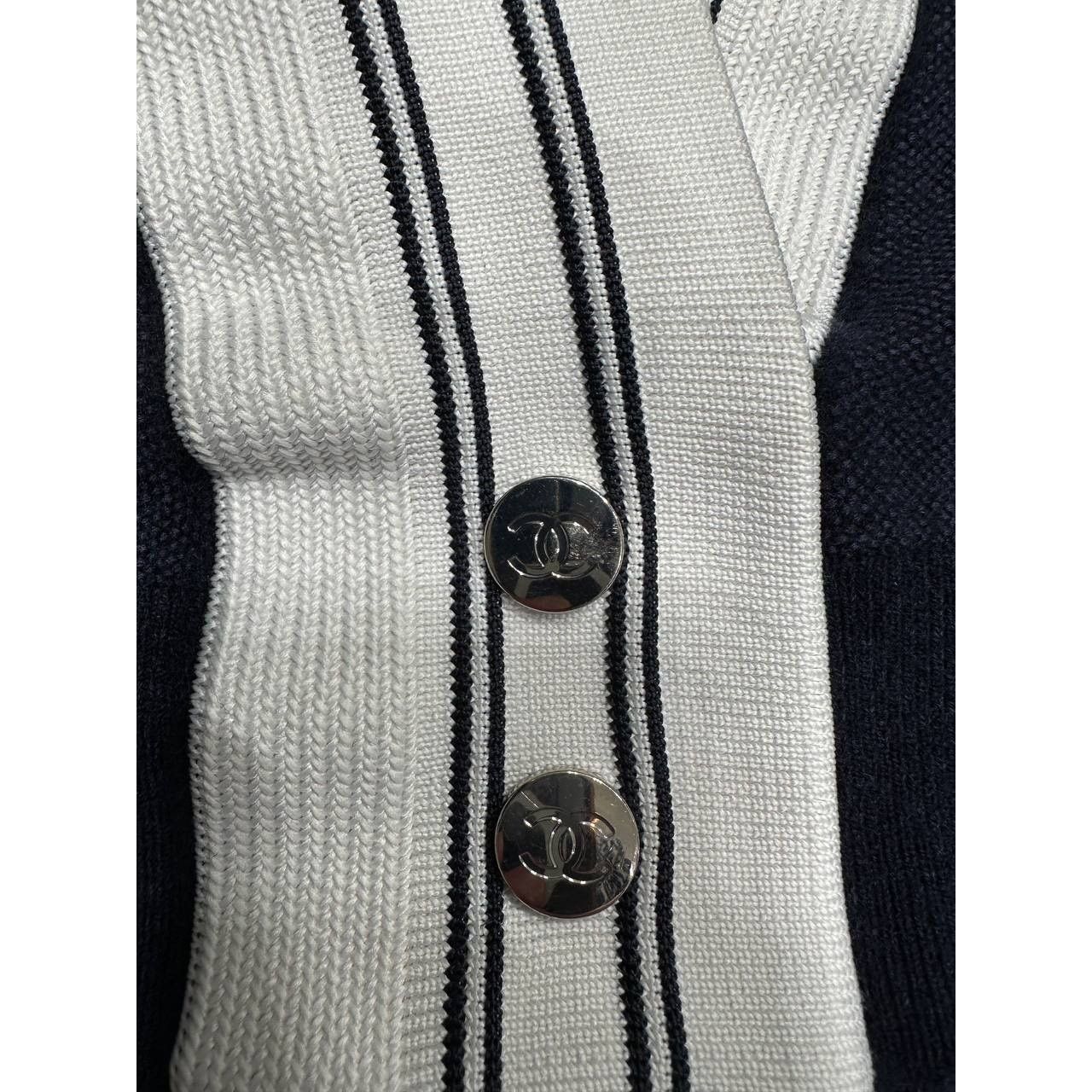 Chanel Chanel Wool Bra Top Cardigan Set Sz.34/36 Size ONE SIZE - 3 Thumbnail