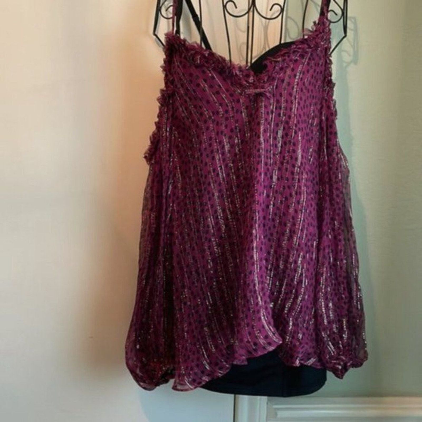Stella McCartney Stella McCartney Women Polka Dot Blouse raspberry colored Size S / US 4 / IT 40 - 7 Thumbnail