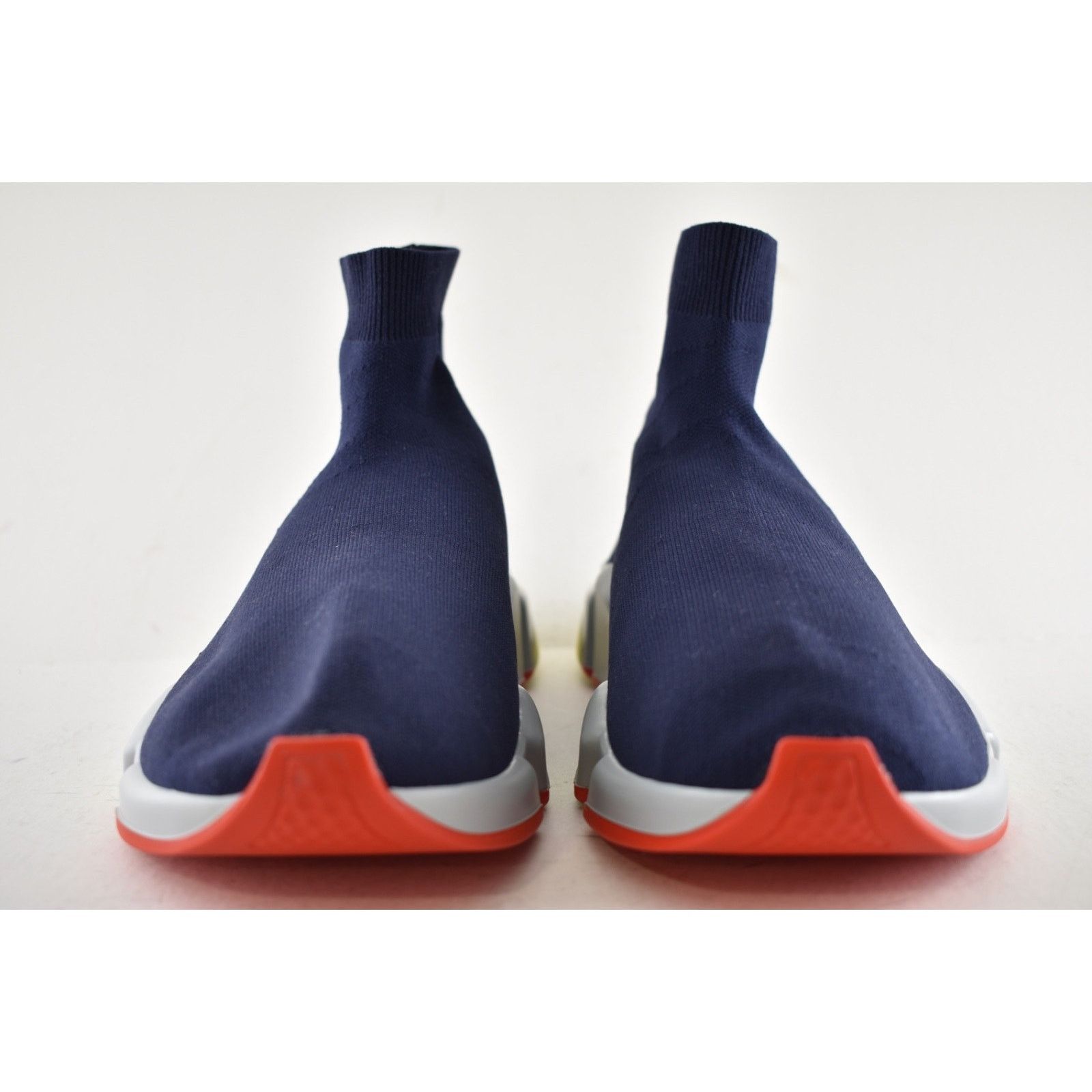 Balenciaga Balenciaga Mens Speed Sock Navy Grey BB Logo Sneaker 44 11 Size US 11 / EU 44 - 7 Thumbnail