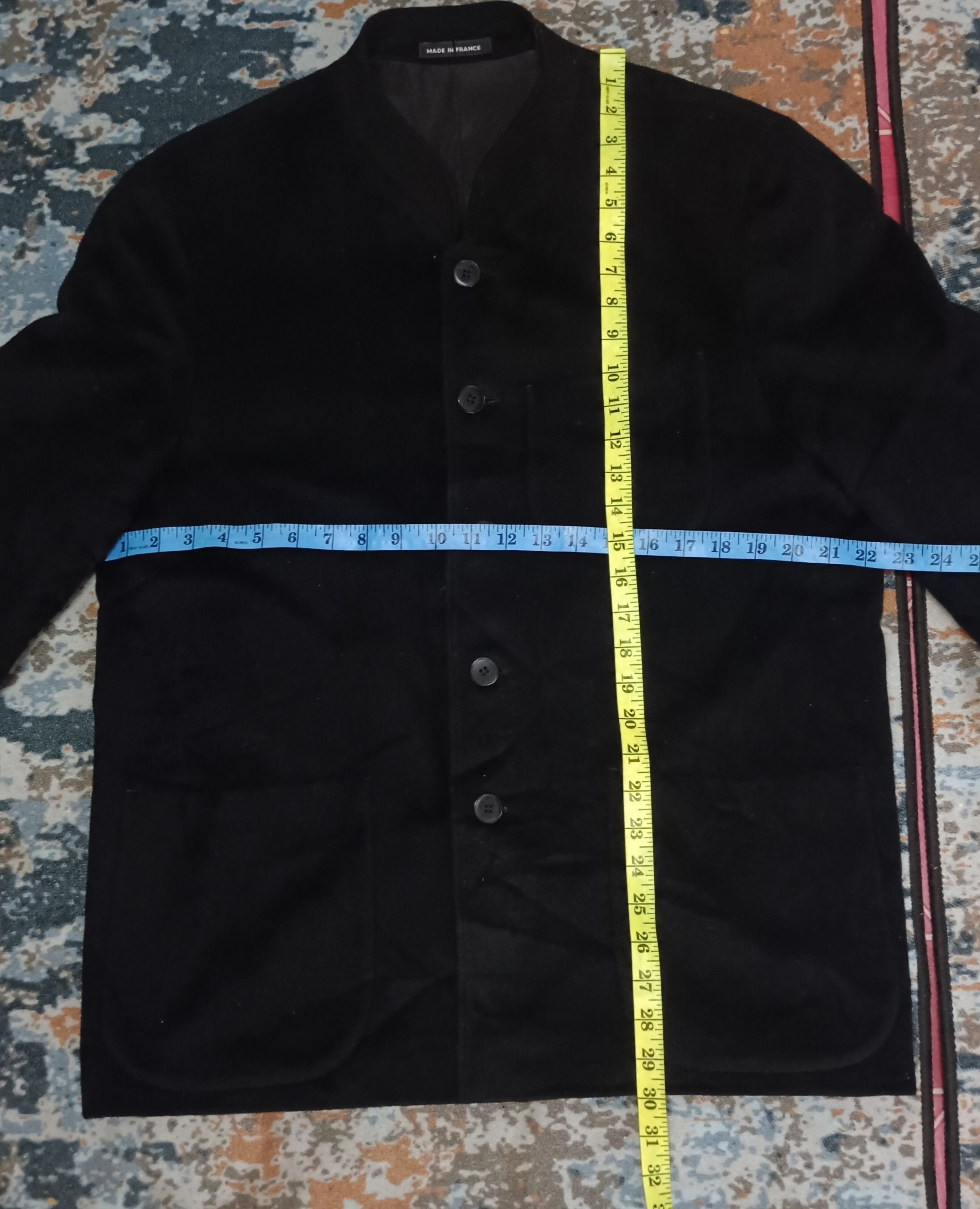 agnes b. Vintage💥 Agnes b. Homme Man Wool Jacket Size US L / EU 52-54 / 3 - 13 Thumbnail