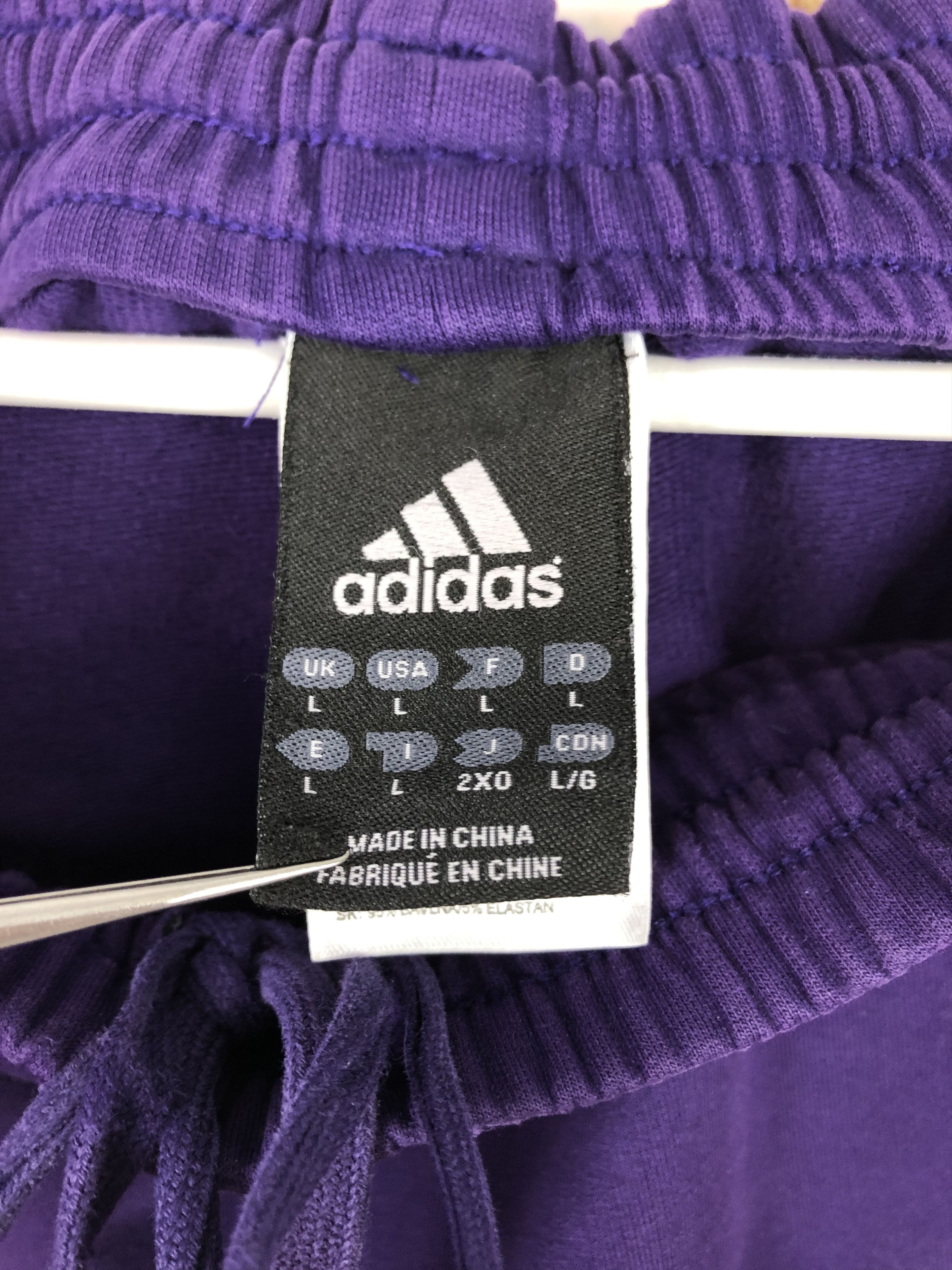 Adish Vintage Adidas Real Madrid Football Pants Sweatpants L Size US 34 / EU 50 - 8 Thumbnail