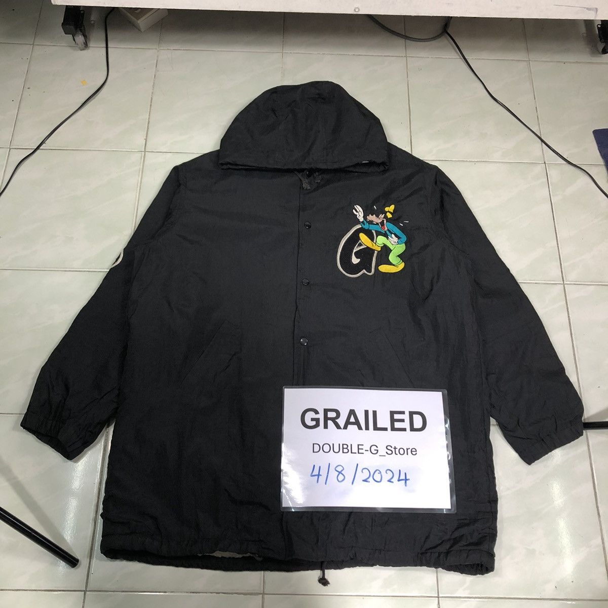 Cartoon Network 📌VINTAGE WALT DISNEY COMPANY GOOFY BIG LOGO JACKET Size US L / EU 52-54 / 3 - 2 Thumbnail