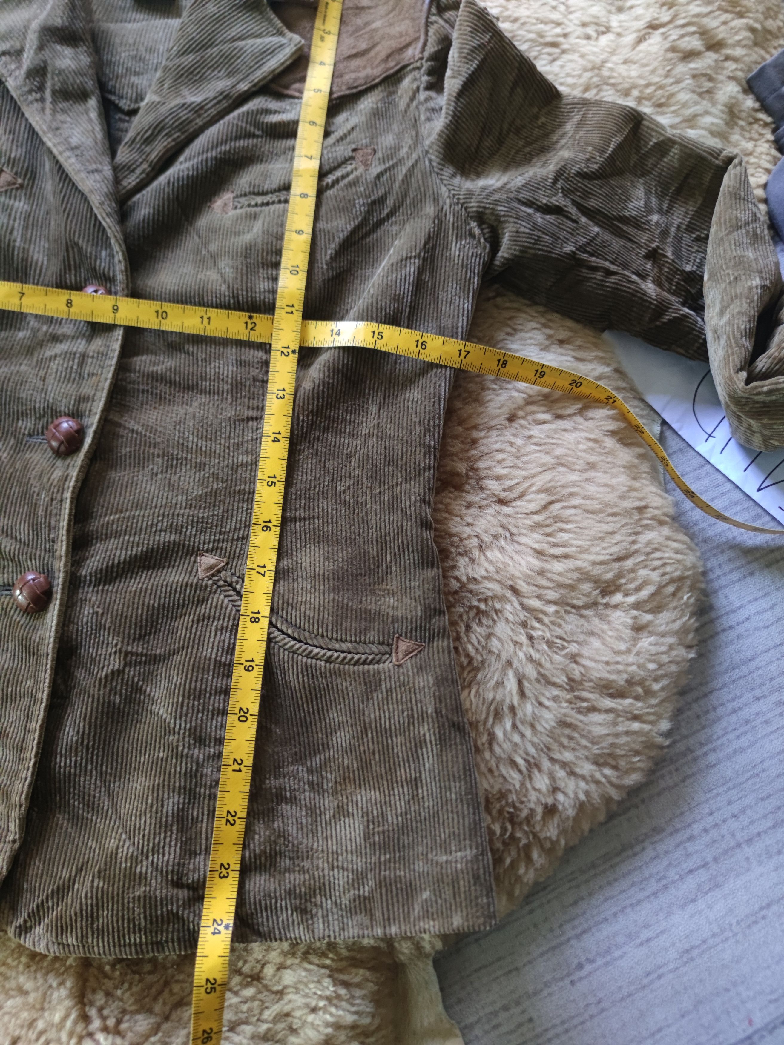 Ralph Lauren Vintage Ralph Lauren Western Corduroy Blazer Size S / US 4 / IT 40 - 15 Thumbnail
