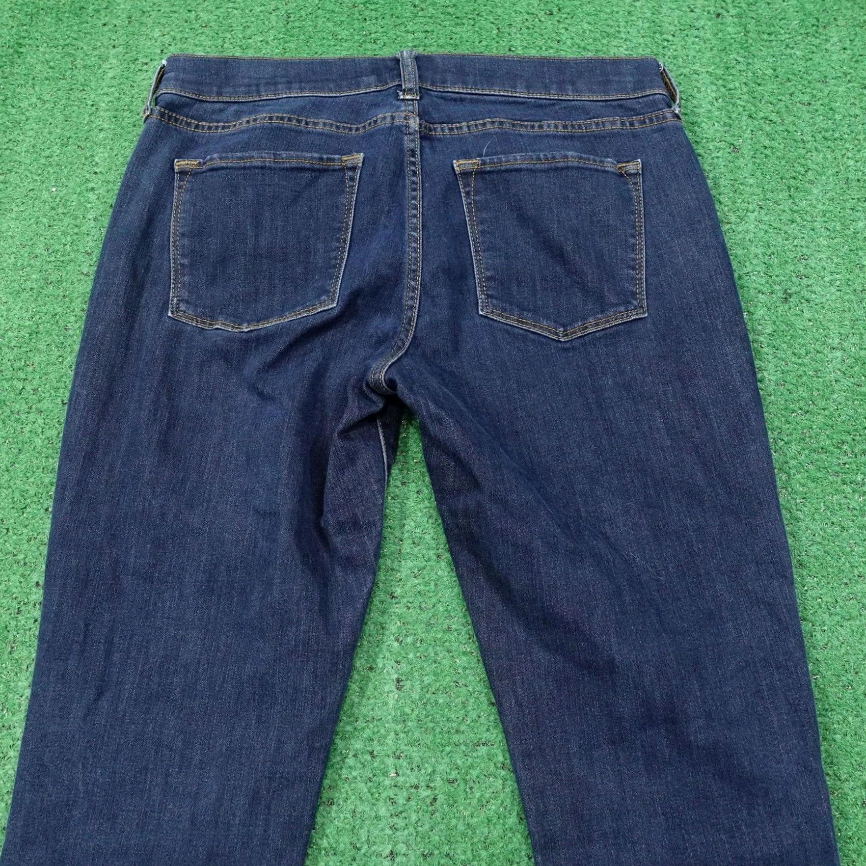 Banana Republic Banana Republic Jeans Womens 29/8 Blue Dark Wash Skinny Extra-Slim Stretch Crop Size 30" / US 8 / IT 44 - 5 Thumbnail