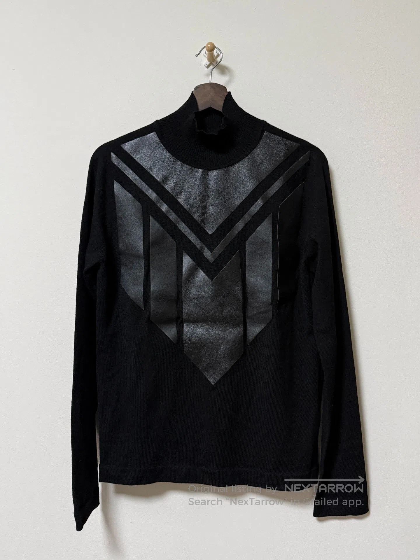 Dirk Bikkembergs Dirk Bikkembergs Sheepskin Turtleneck Sweater. Size US S / EU 44-46 / 1 - 2 Thumbnail