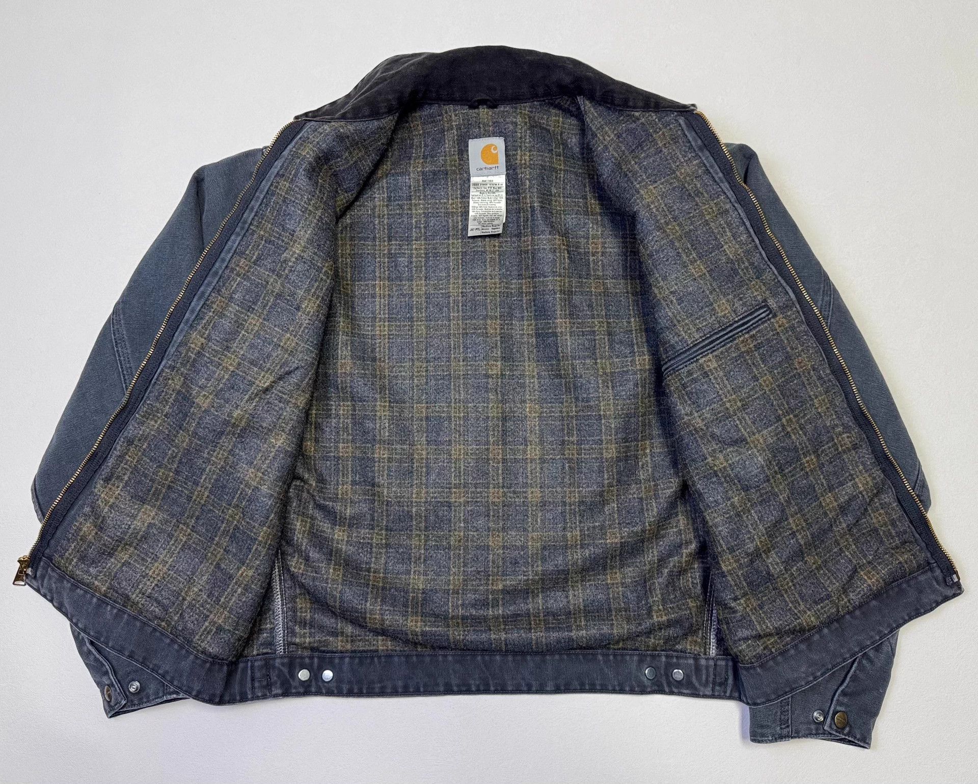 Carhartt Vtg Carhartt J97 Gasoline Blue M M.L. Detroit Jkt Size US M / EU 48-50 / 2 - 4 Thumbnail