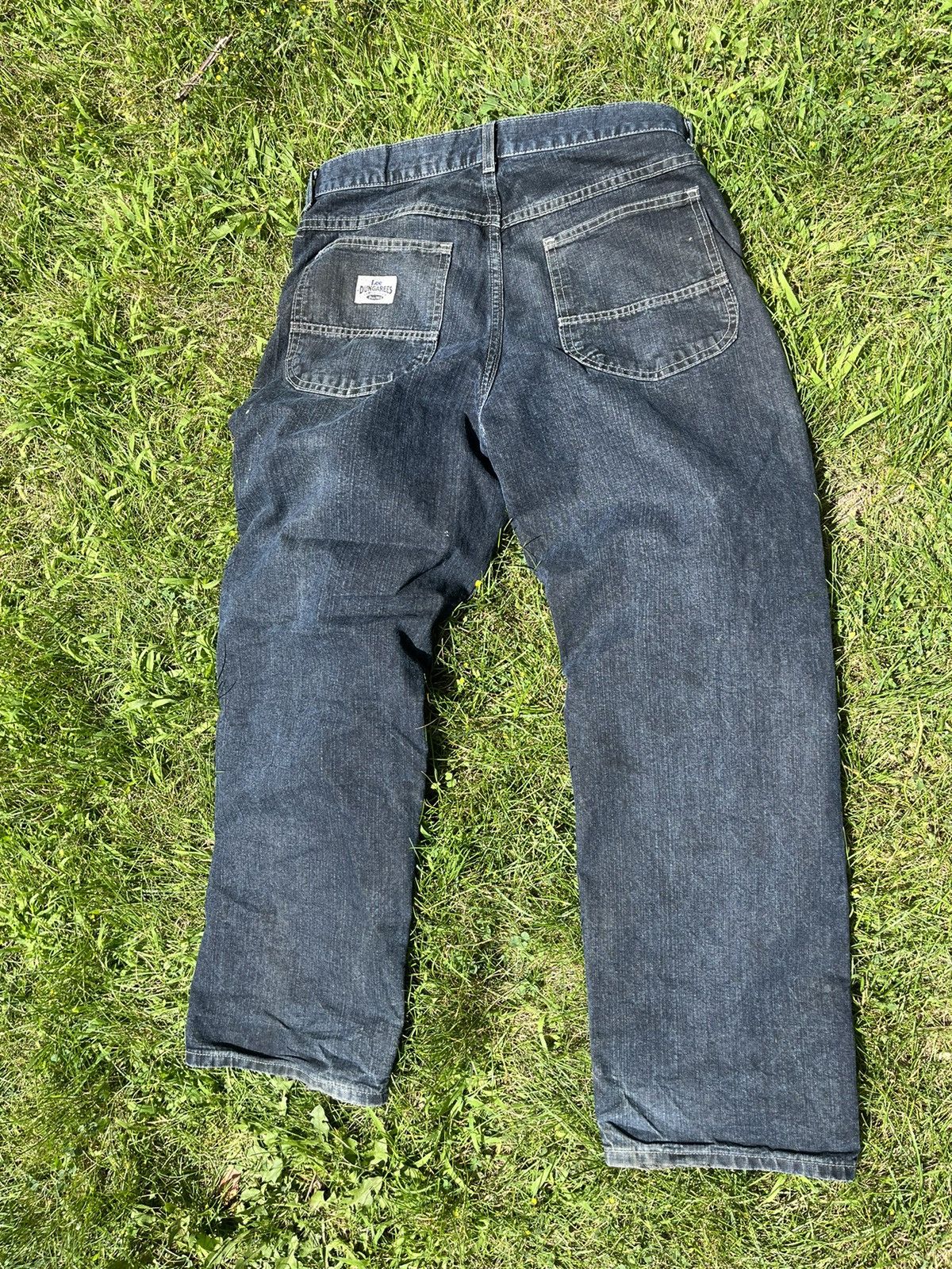 Lee Lee Dungarees Straight Fit Jeans Size US 32 / EU 48 - 4 Thumbnail